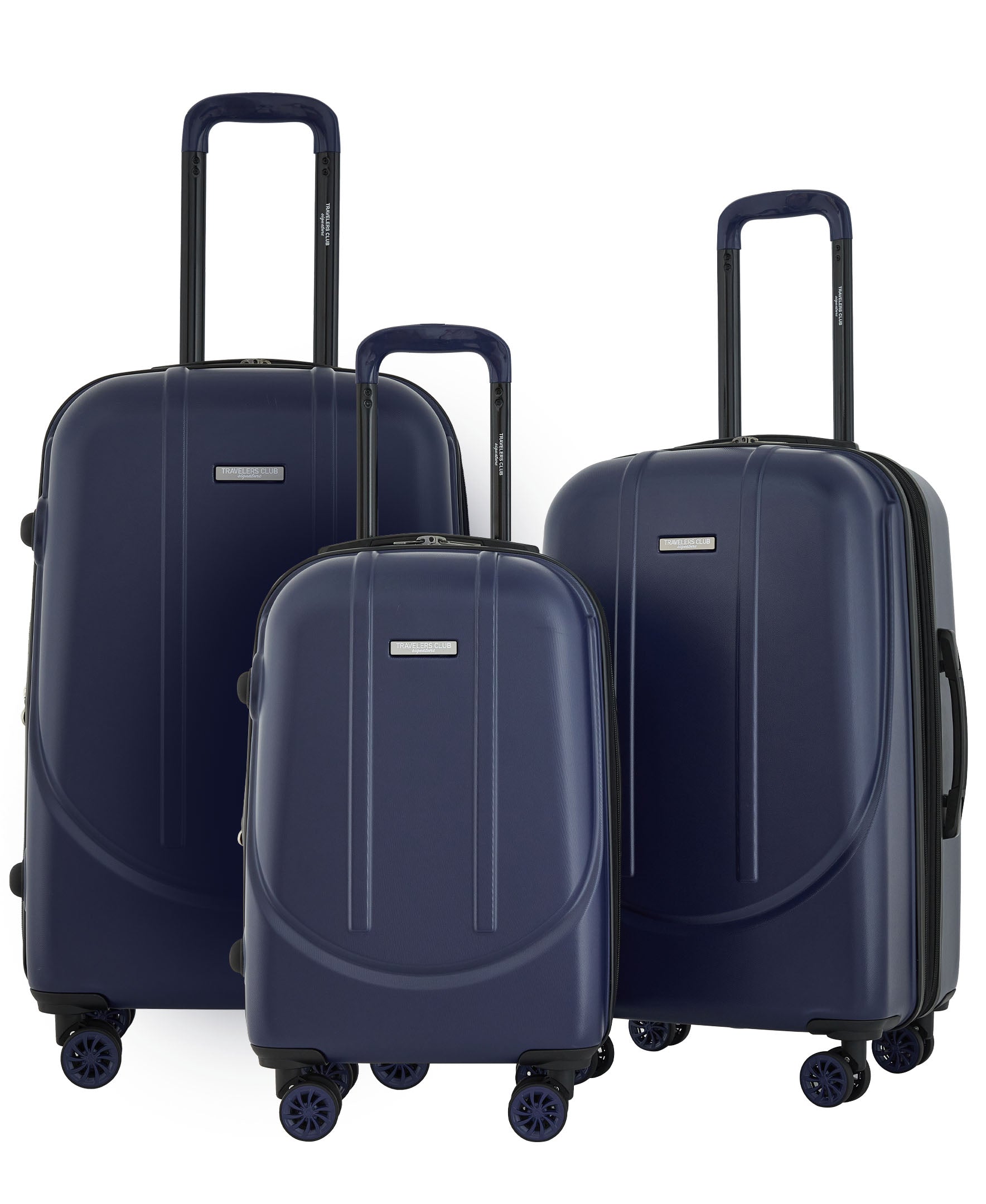 Travelers Club Falkirk 3 Piece Hardside Expandable Luggage Set