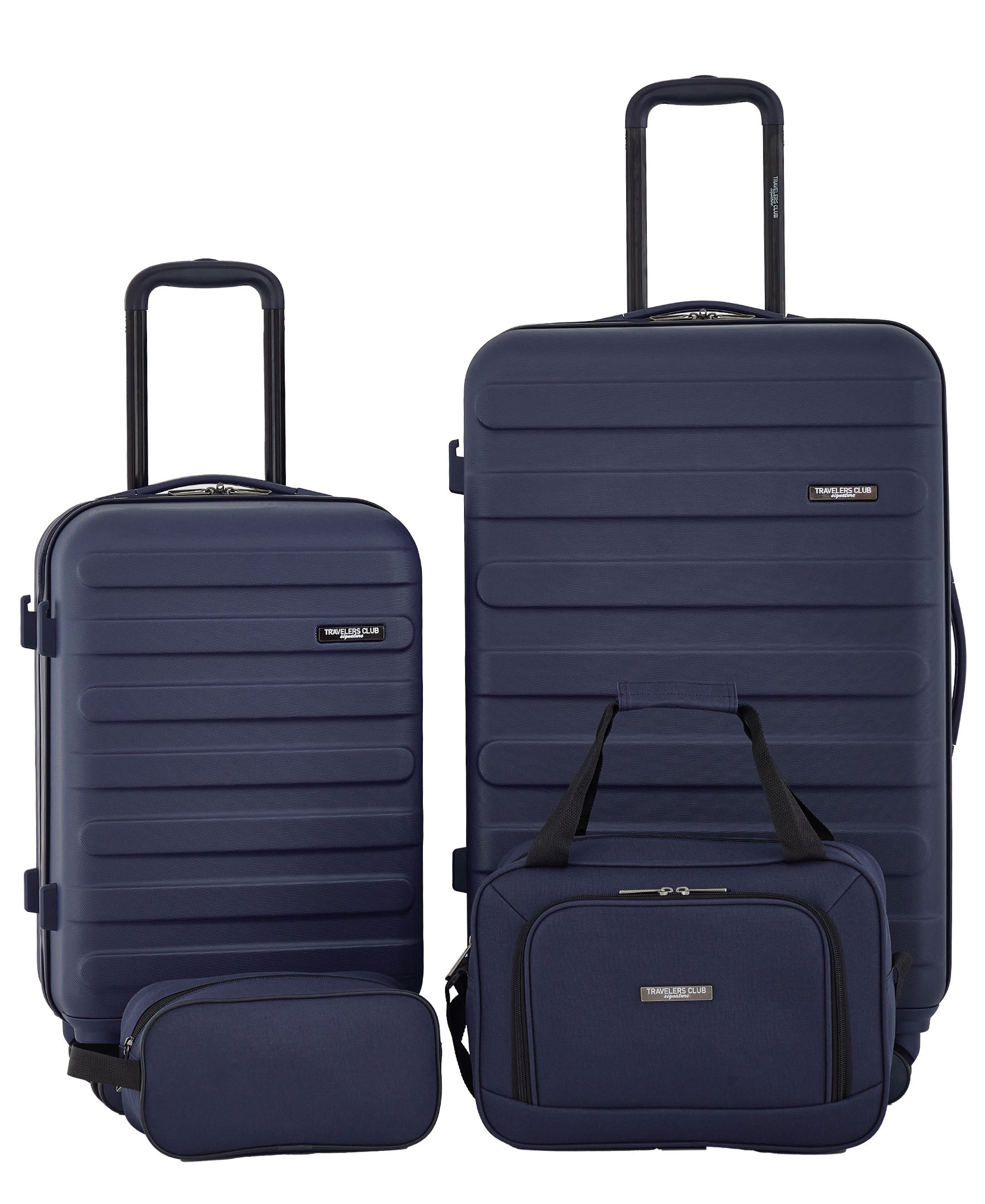 Travelers Club Austin 4 Piece Hardside Luggage Set