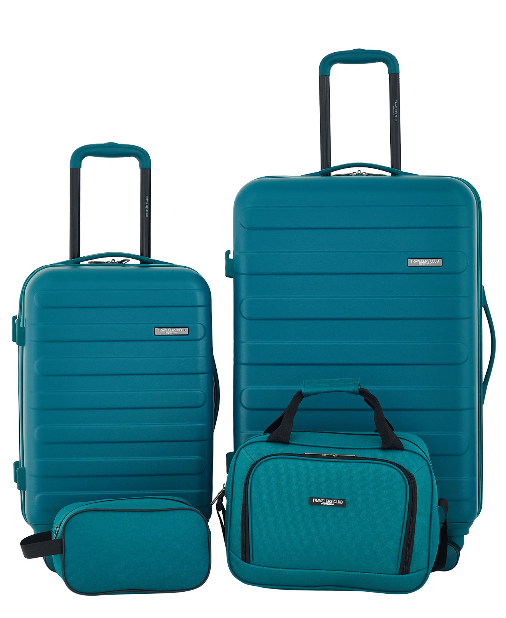 Travelers Club Austin 4 Piece Hardside Luggage Set