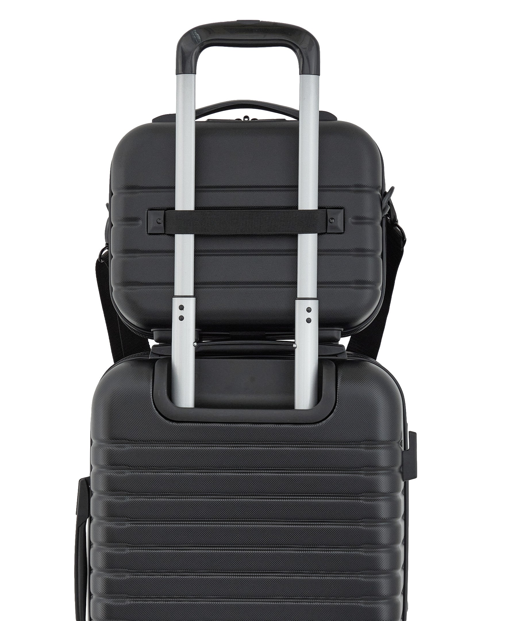 kensie Graceful Collection 2 Piece Expandable Rolling Hardside Luggage Set