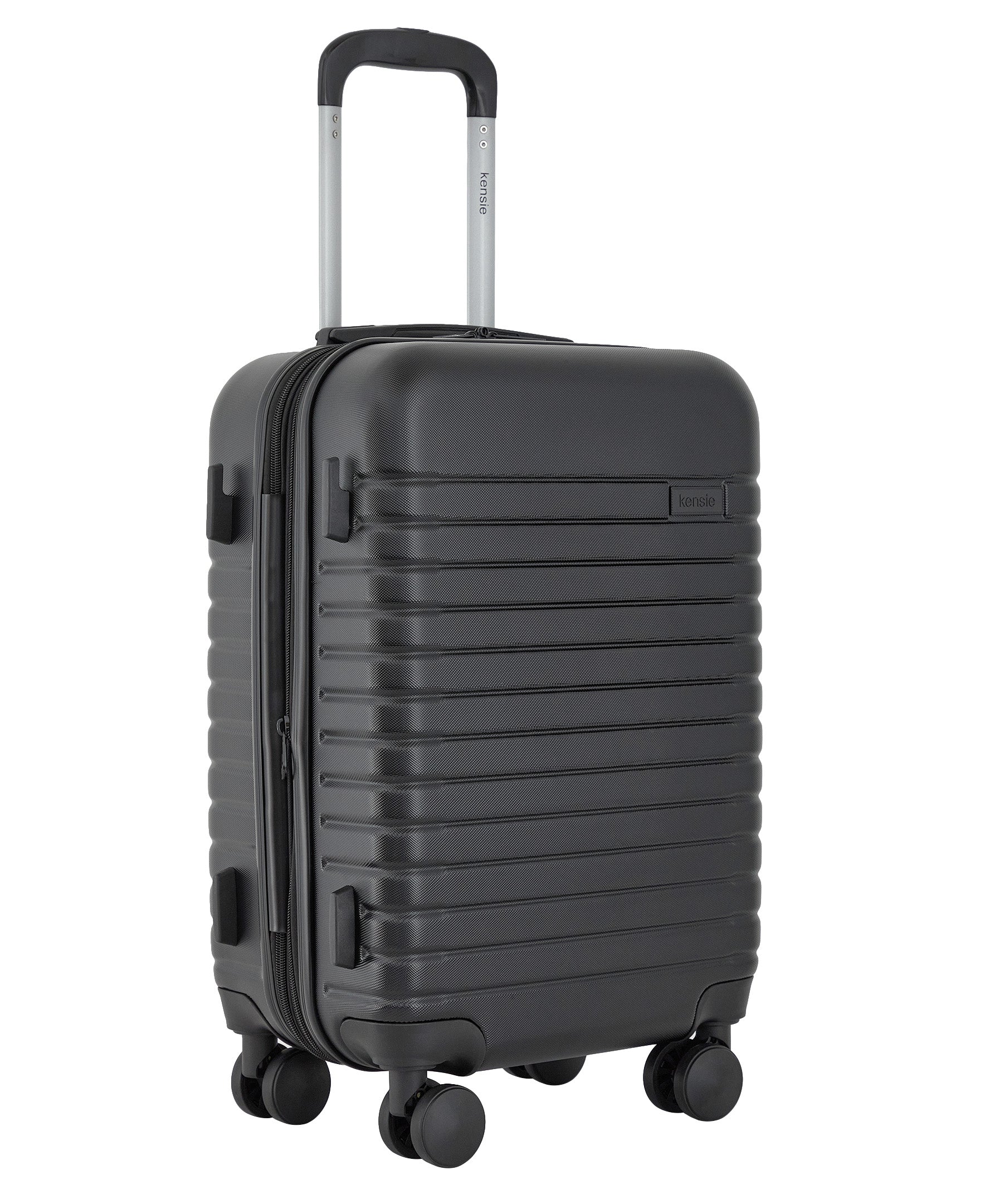 kensie Graceful Collection 2 Piece Expandable Rolling Hardside Luggage Set