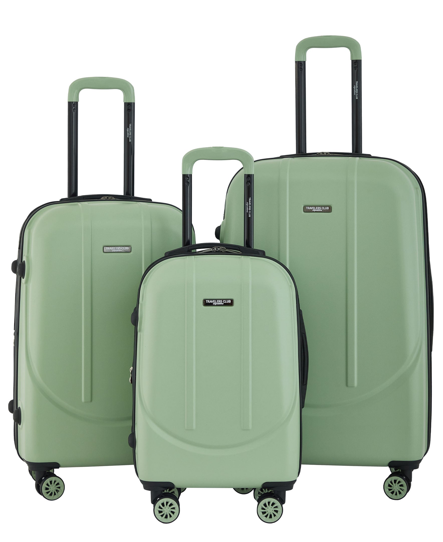 Travelers Club Falkirk 3 Piece Hardside Expandable Luggage Set