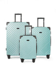 Kensie | Tigard Collection | 3PCS Expandable Hardside Luggage set W/ lock - 8 wheels