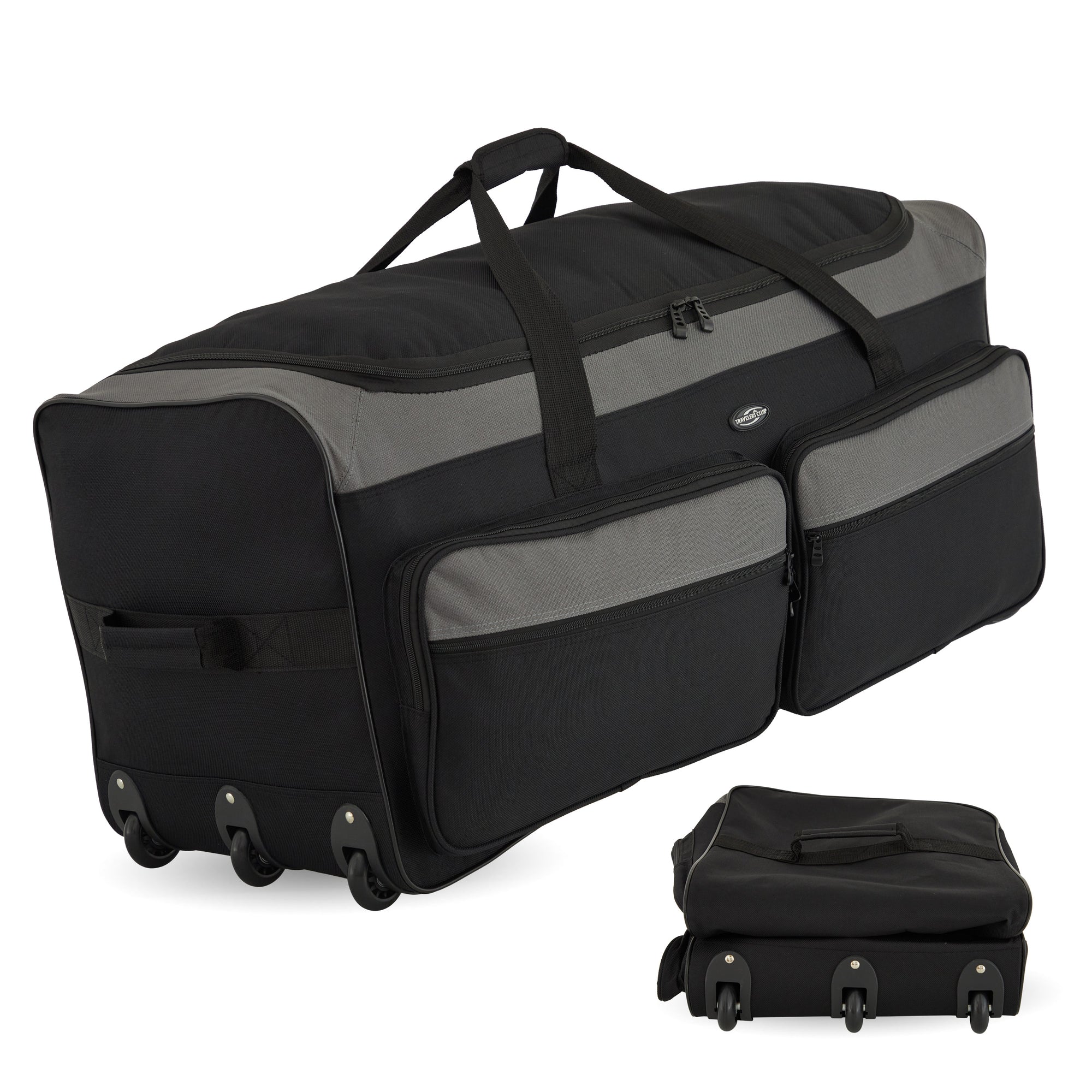 Travelers Club 36" Asgard 3-Wheel Rolling Duffel Bag