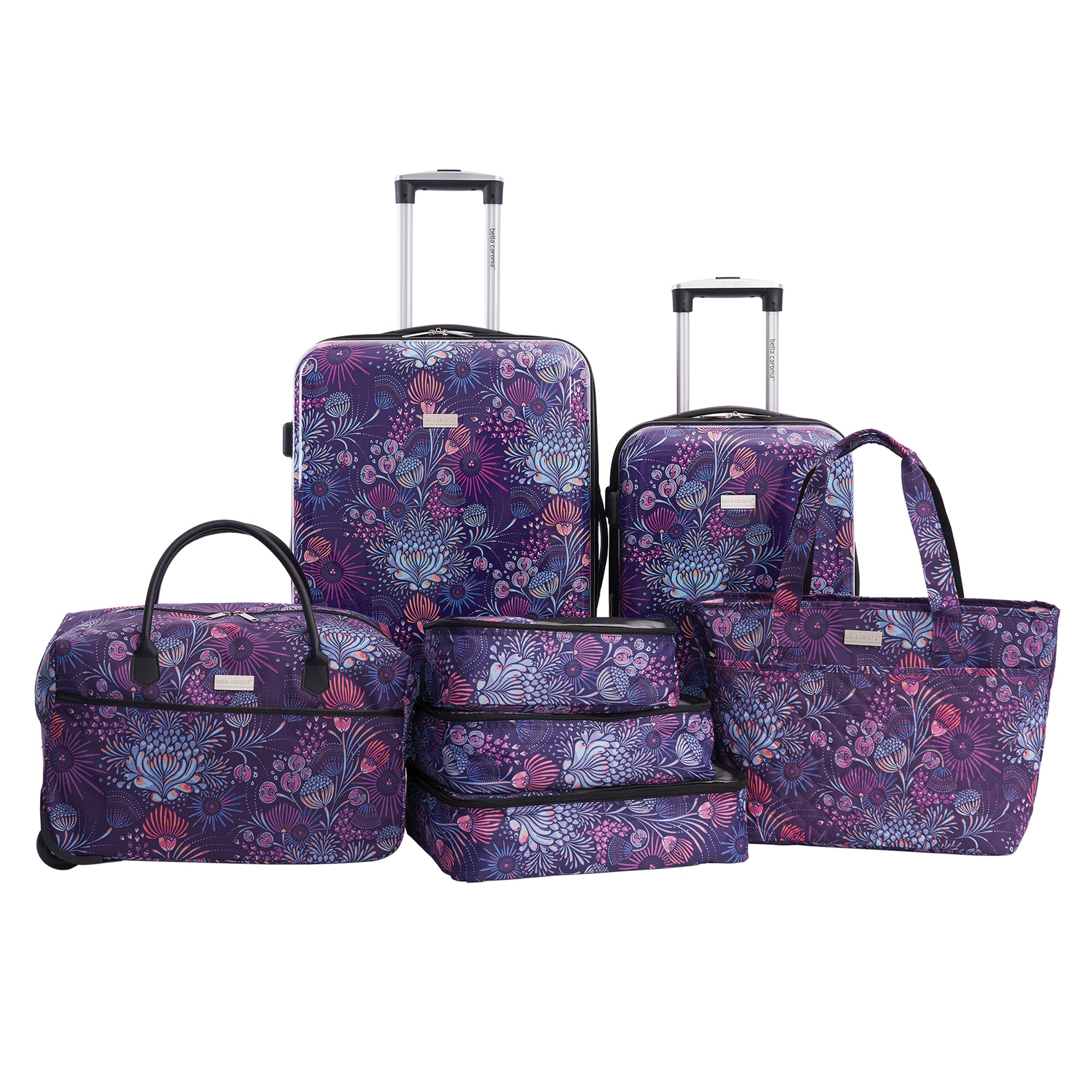 Bella Caronia 7 Piece Luggage & Travel Accessories Set