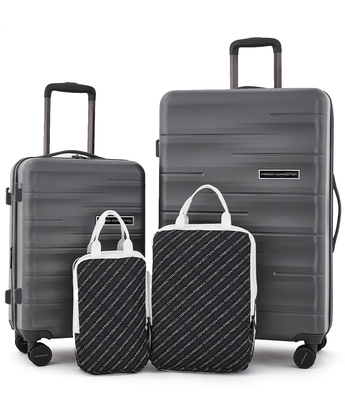 French Connection 4 Piece Infinity Luggage Set