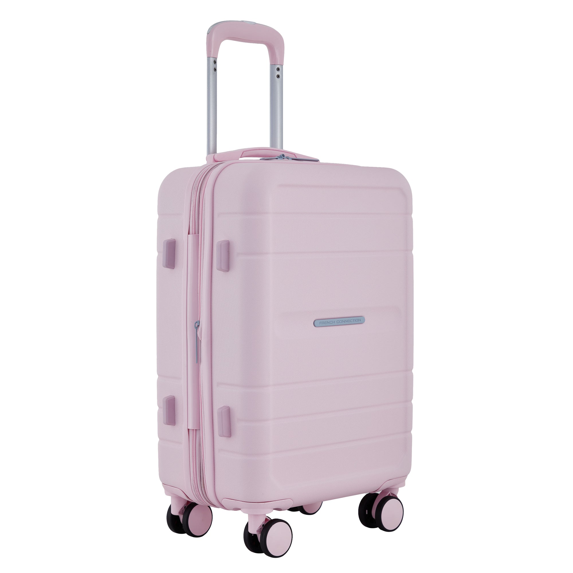 French Connection 22" St. Martin Carry-On Luggage with Cup Holder/USB Ports