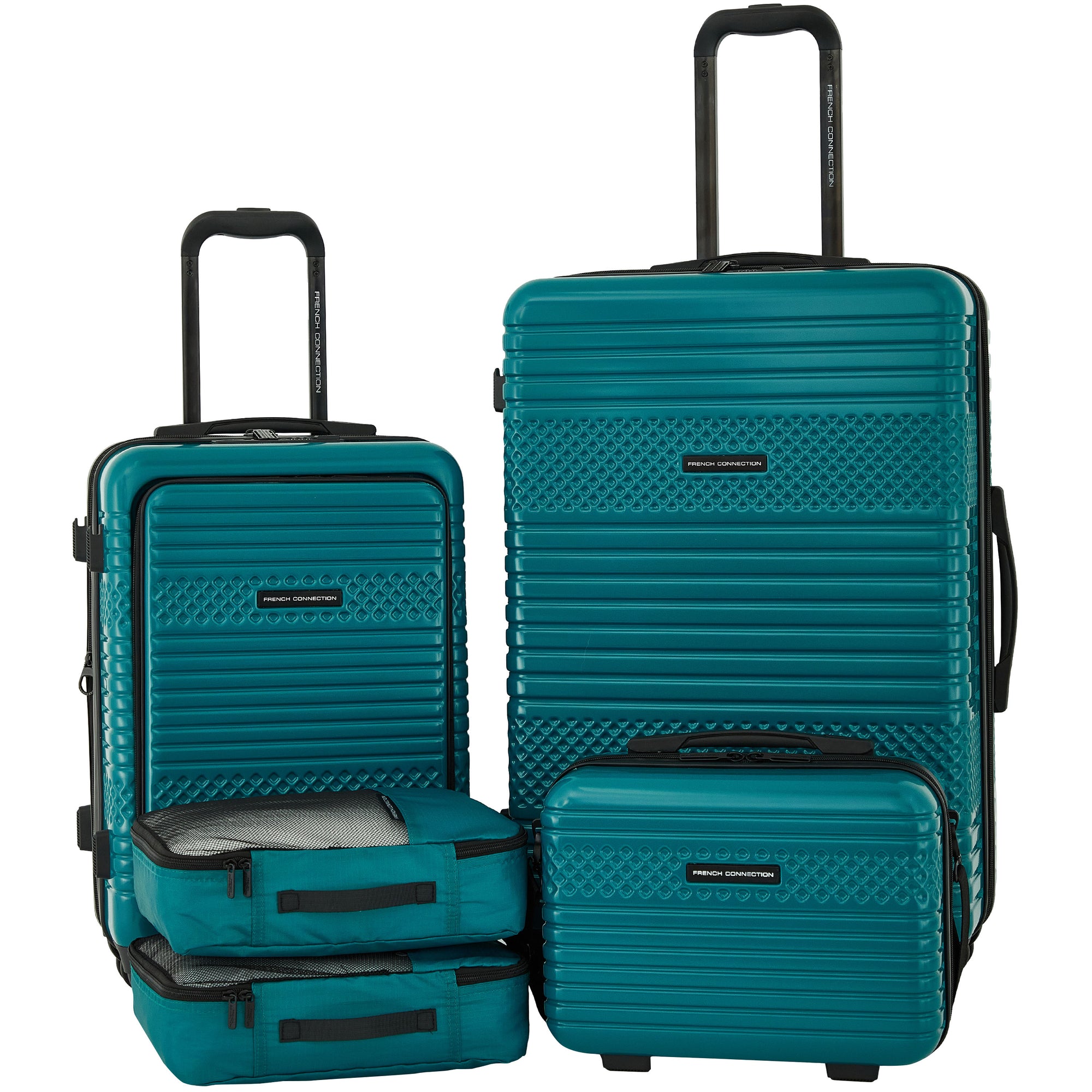 French Connection 5 Piece Mersai Luggage Travel Set