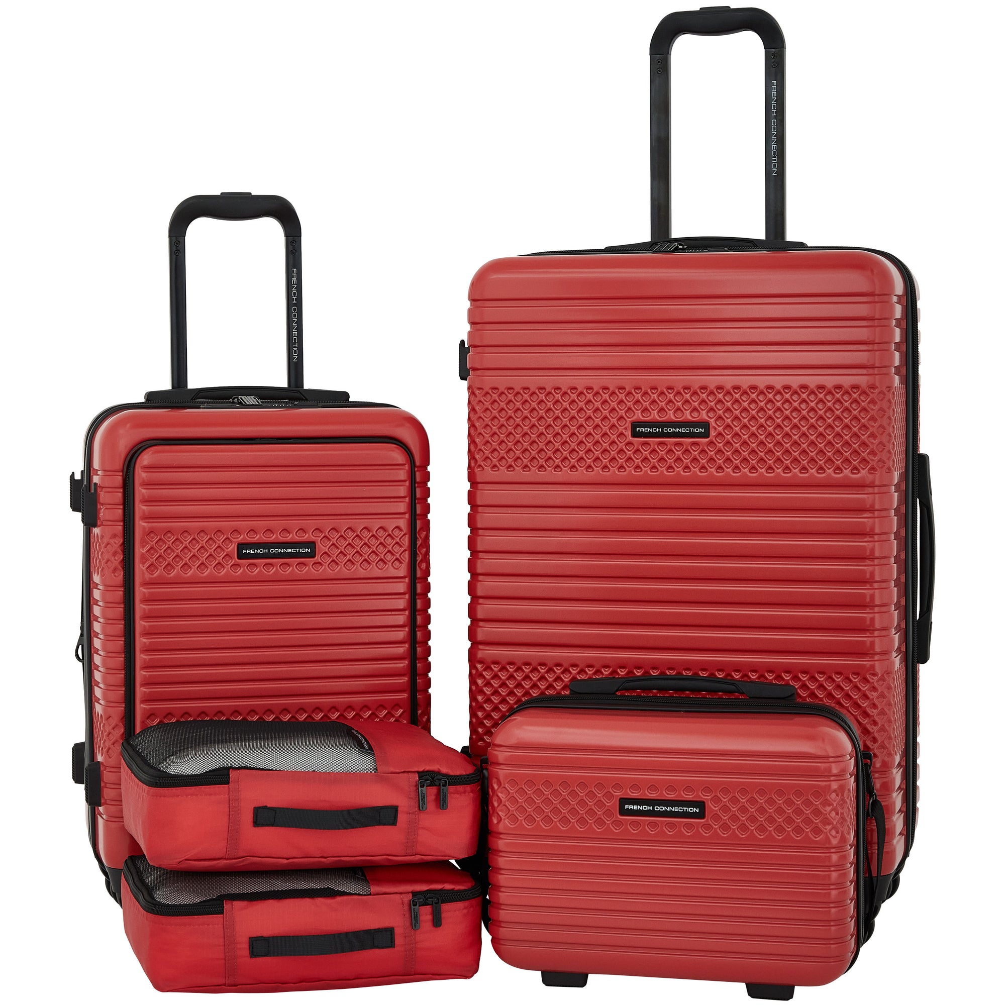 French Connection 5 Piece Mersai Luggage Travel Set