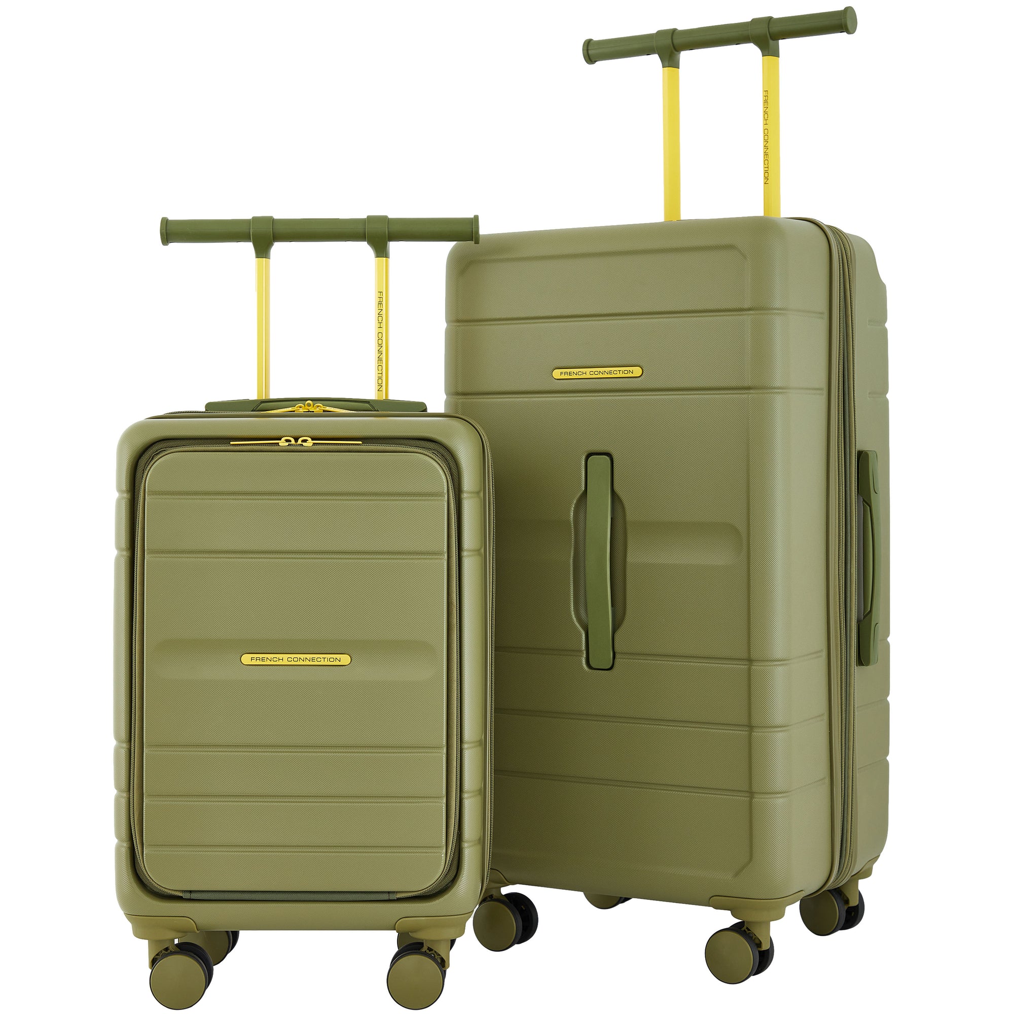 French Connection 2 Piece Trunk Luggage Set