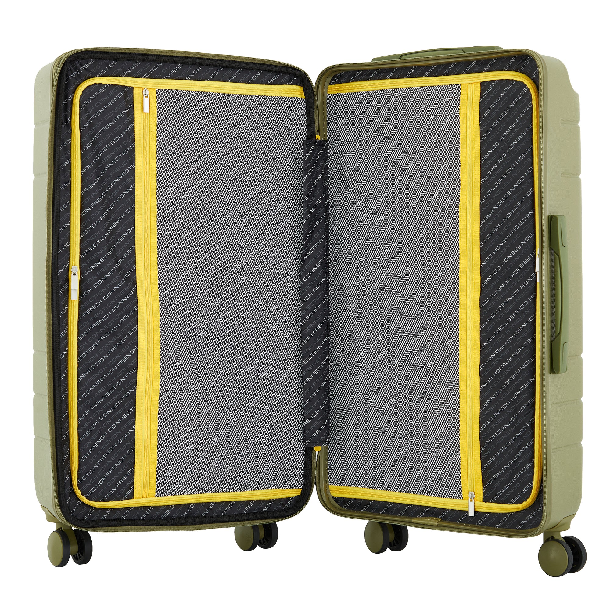 French Connection 2 Piece Trunk Luggage Set