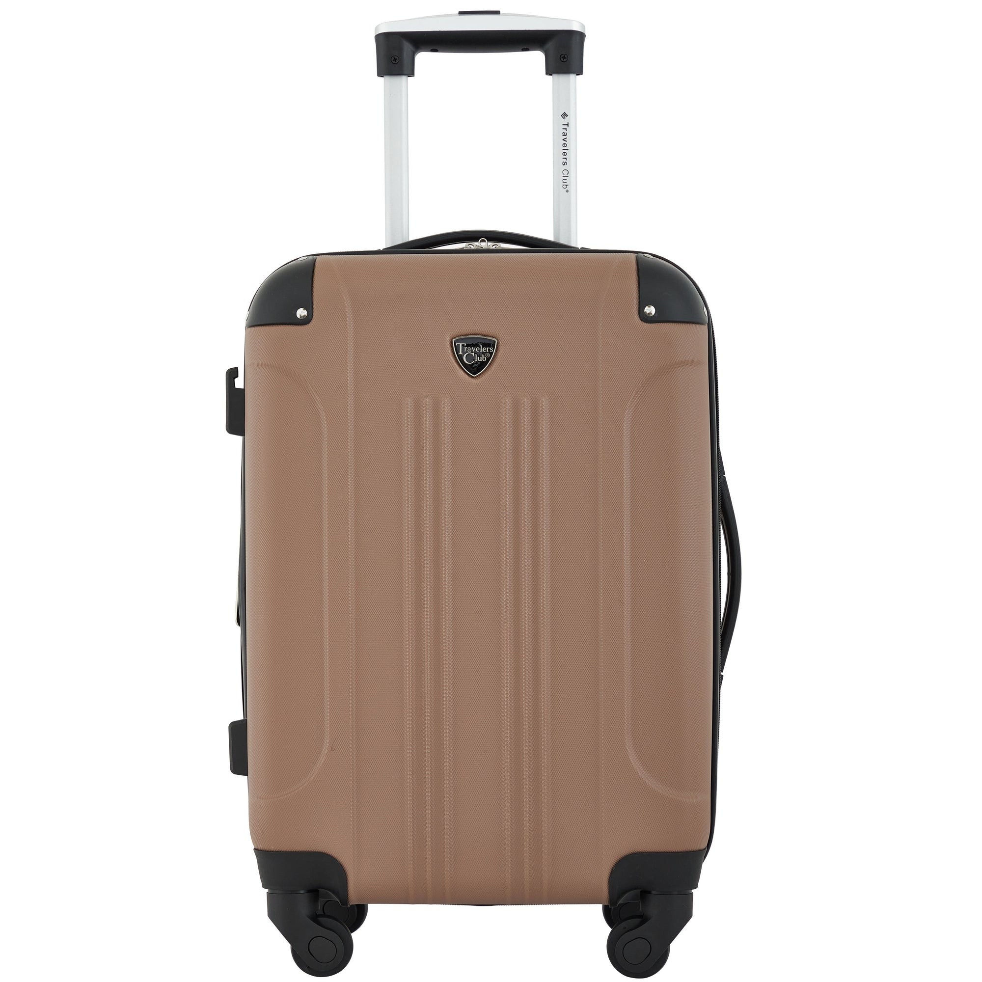 Travelers Club 22 inch Hardside Expandable Rolling Spinner Carry-On