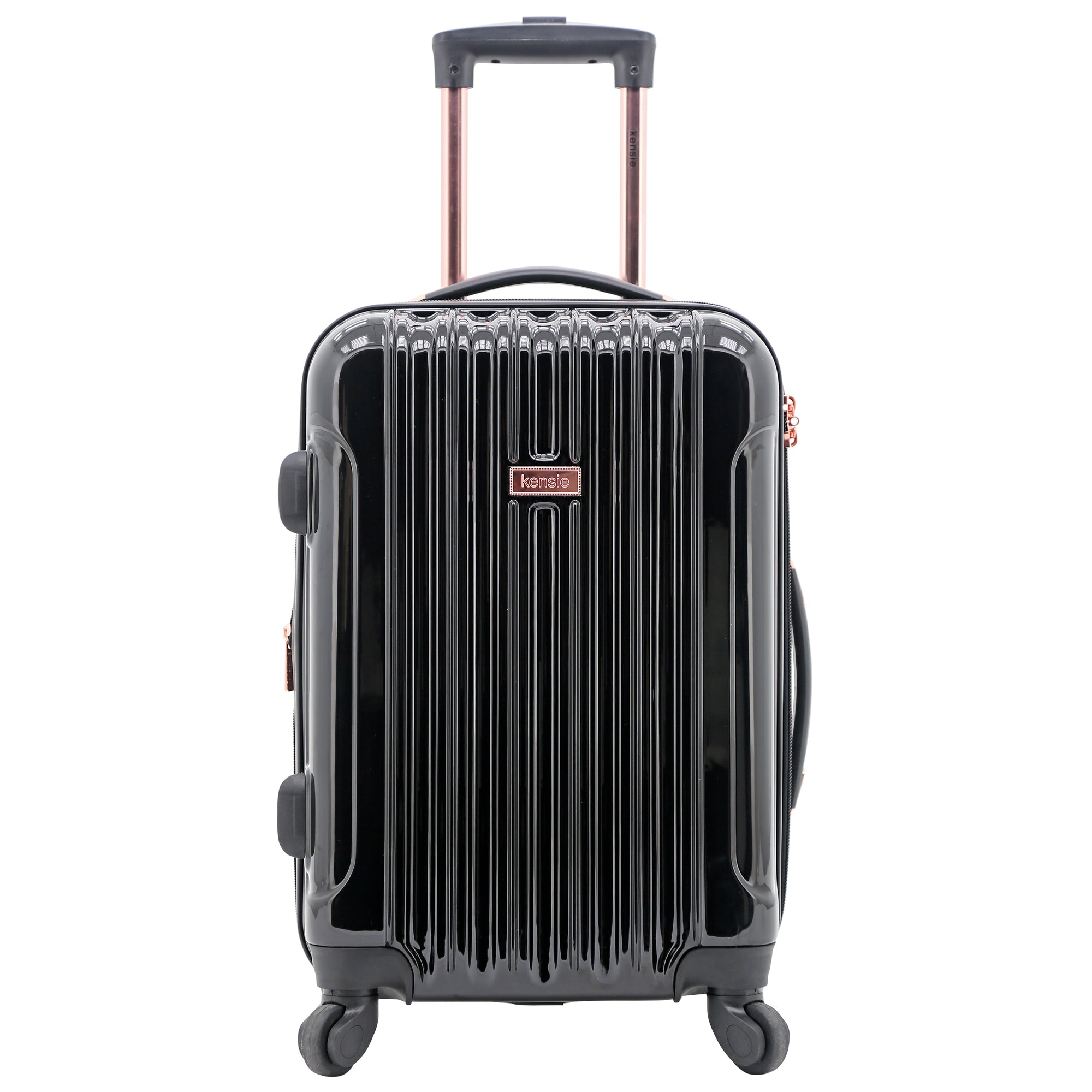 kensie Women's Alma Luggage, 3 Piece Set (28"/24"/20") or 20" Carry-On