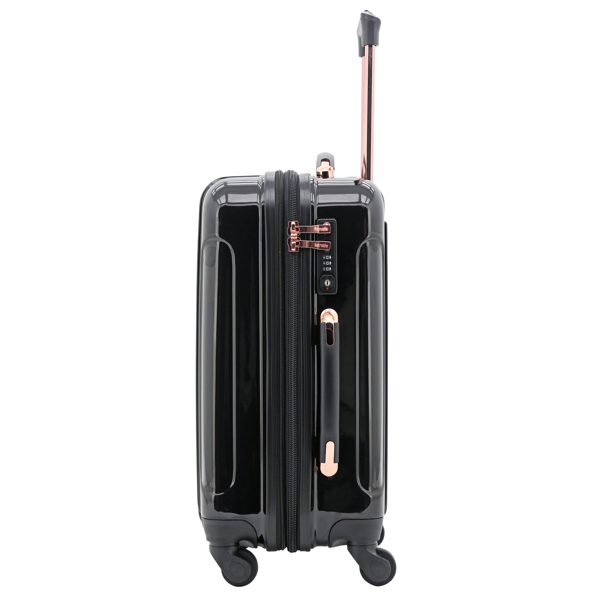 kensie Women's Alma Luggage, 3 Piece Set (28"/24"/20") or 20" Carry-On