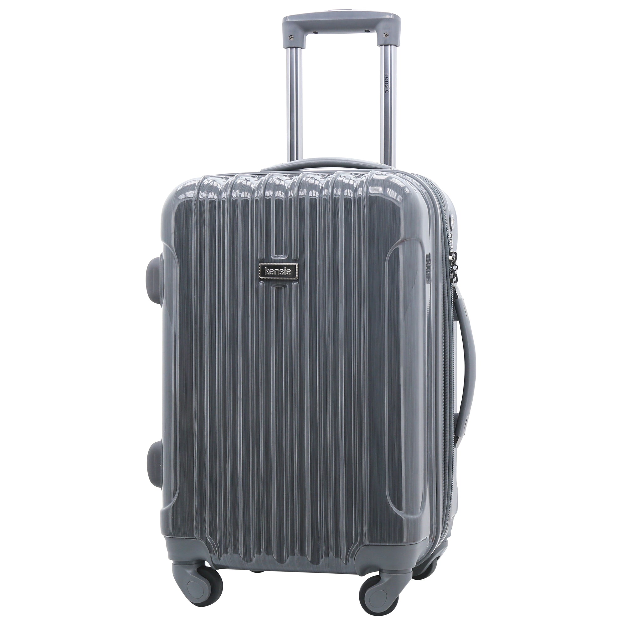 kensie Women's Alma Luggage, 3 Piece Set (28"/24"/20") or 20" Carry-On
