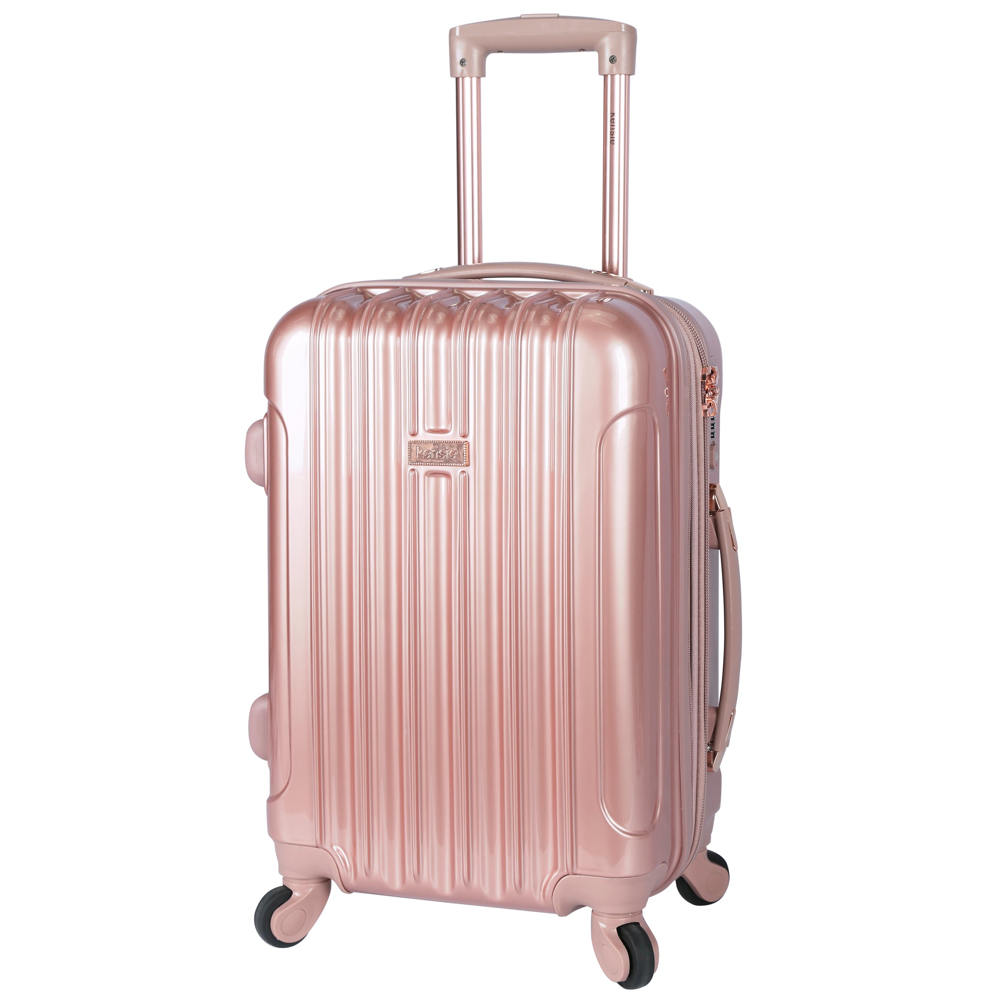 kensie Women's Alma Luggage, 3 Piece Set (28"/24"/20") or 20" Carry-On