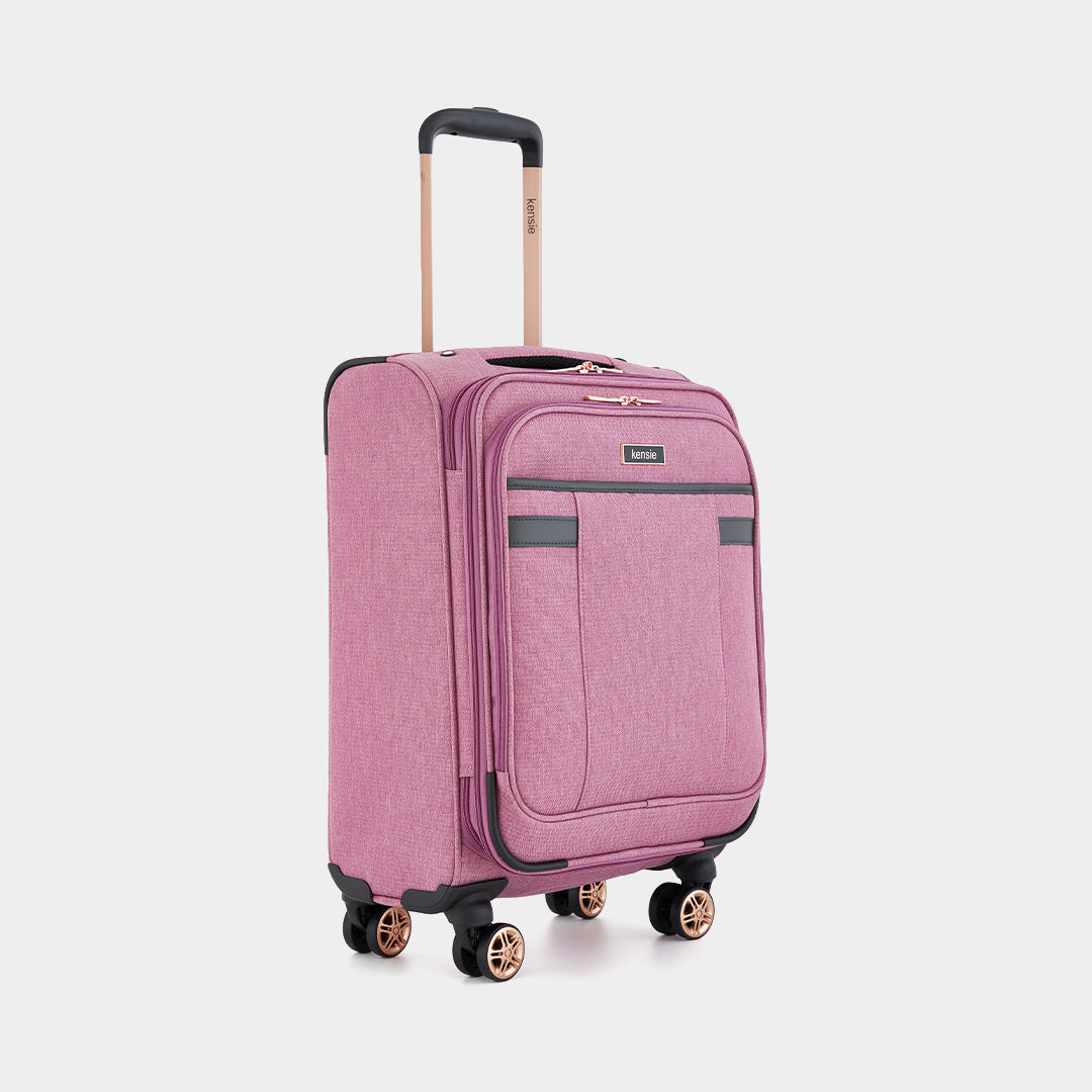 Kensie purple luggage outlet
