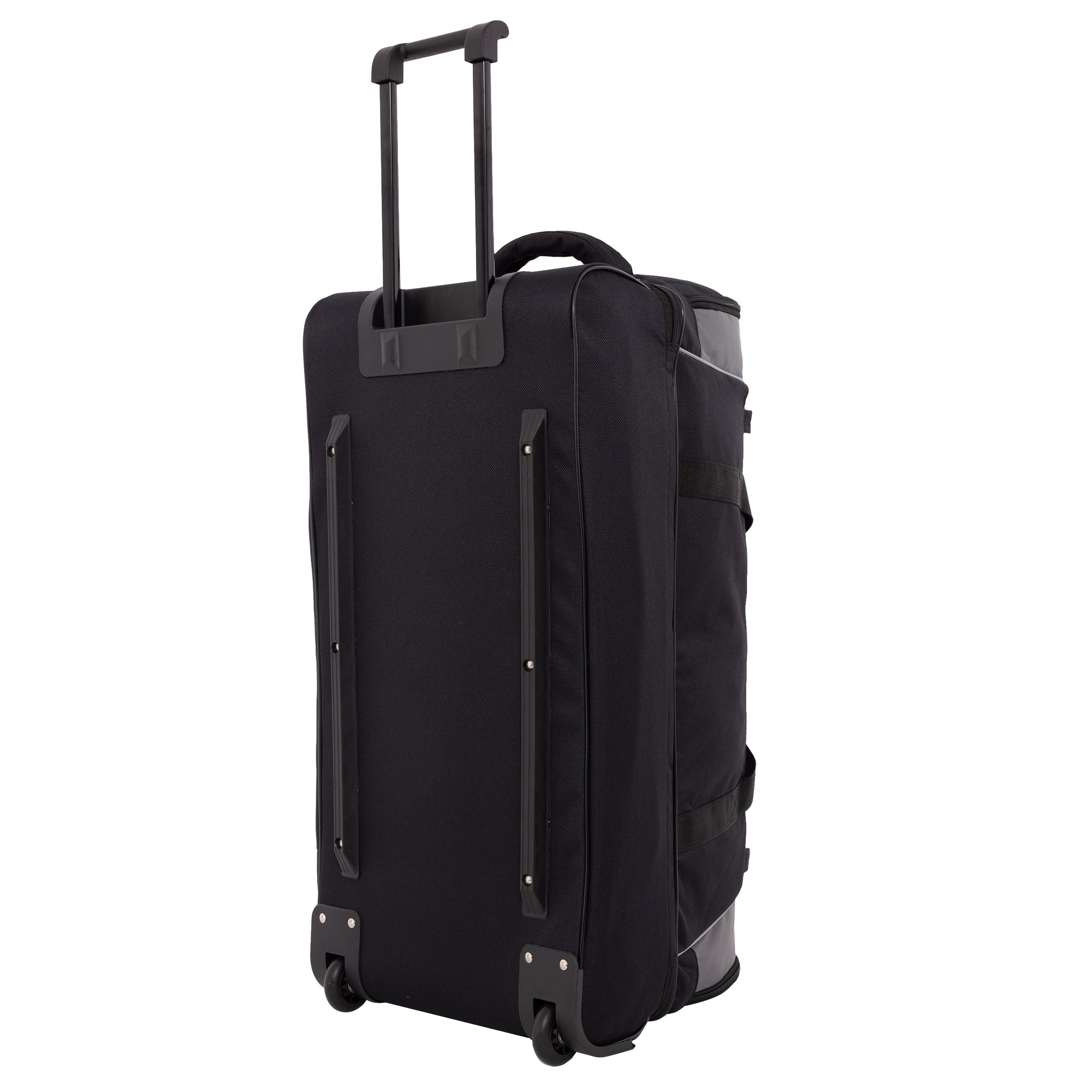 TPRC Sierra Madre II Upright Rolling Duffel Bag, Black/Gray, 30 Inch