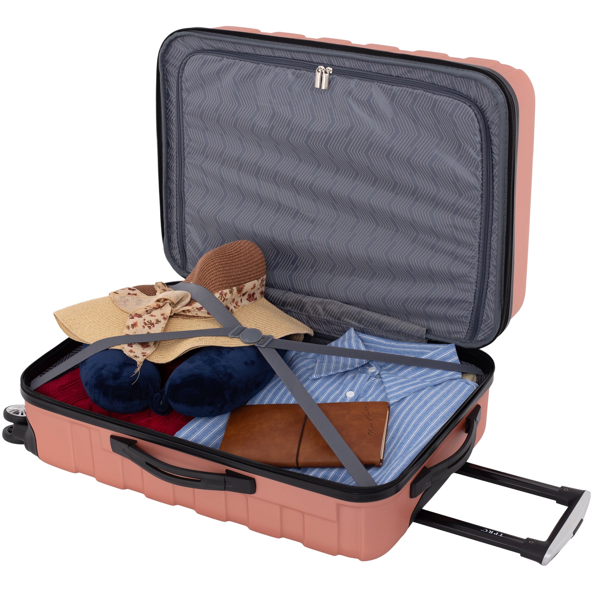 Travelers Club Madison 3 Piece Expandable Spinner Luggage Set