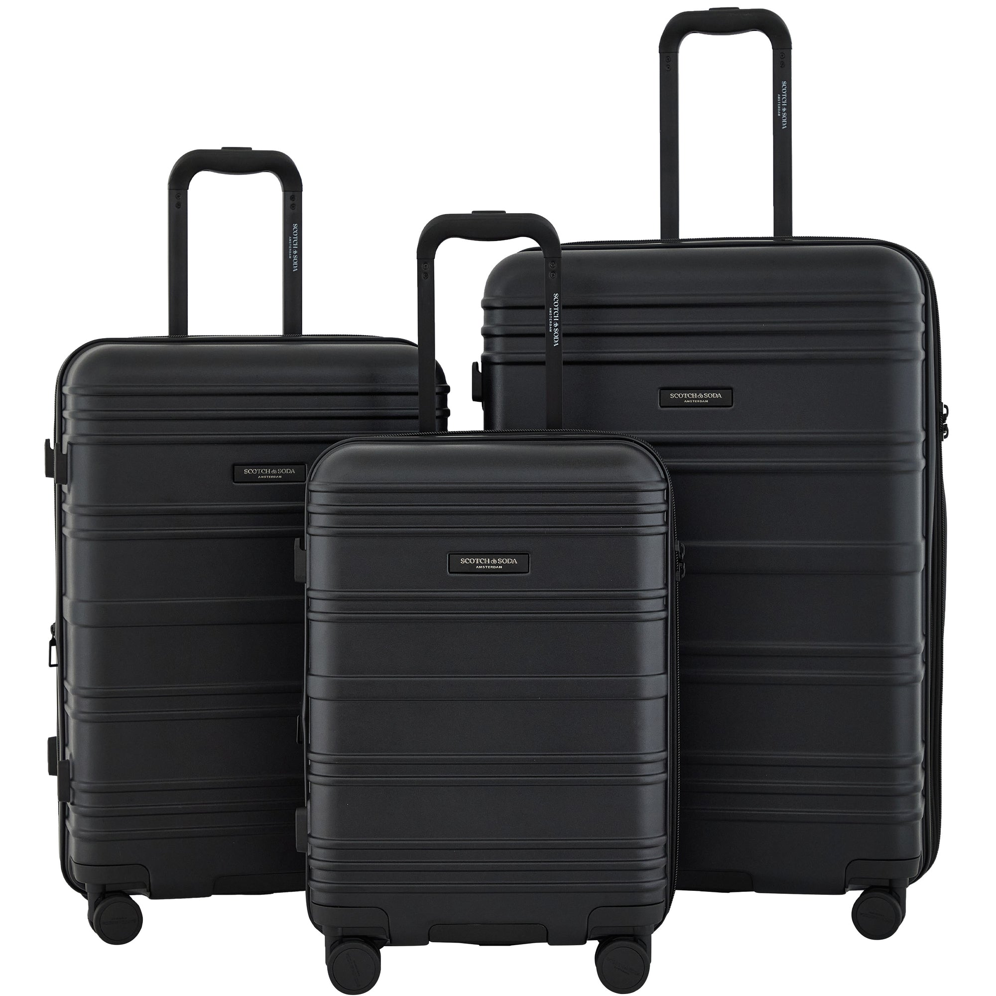 Scotch & Soda 3 Piece Rotterdam Luggage Set