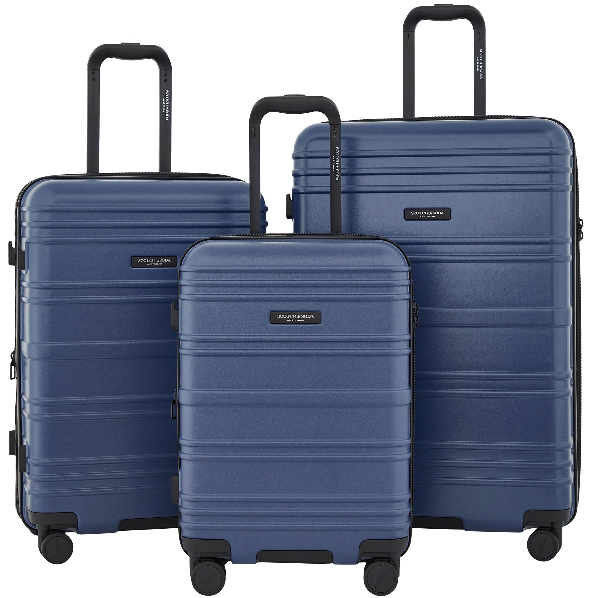 Scotch & Soda 3 Piece Rotterdam Luggage Set