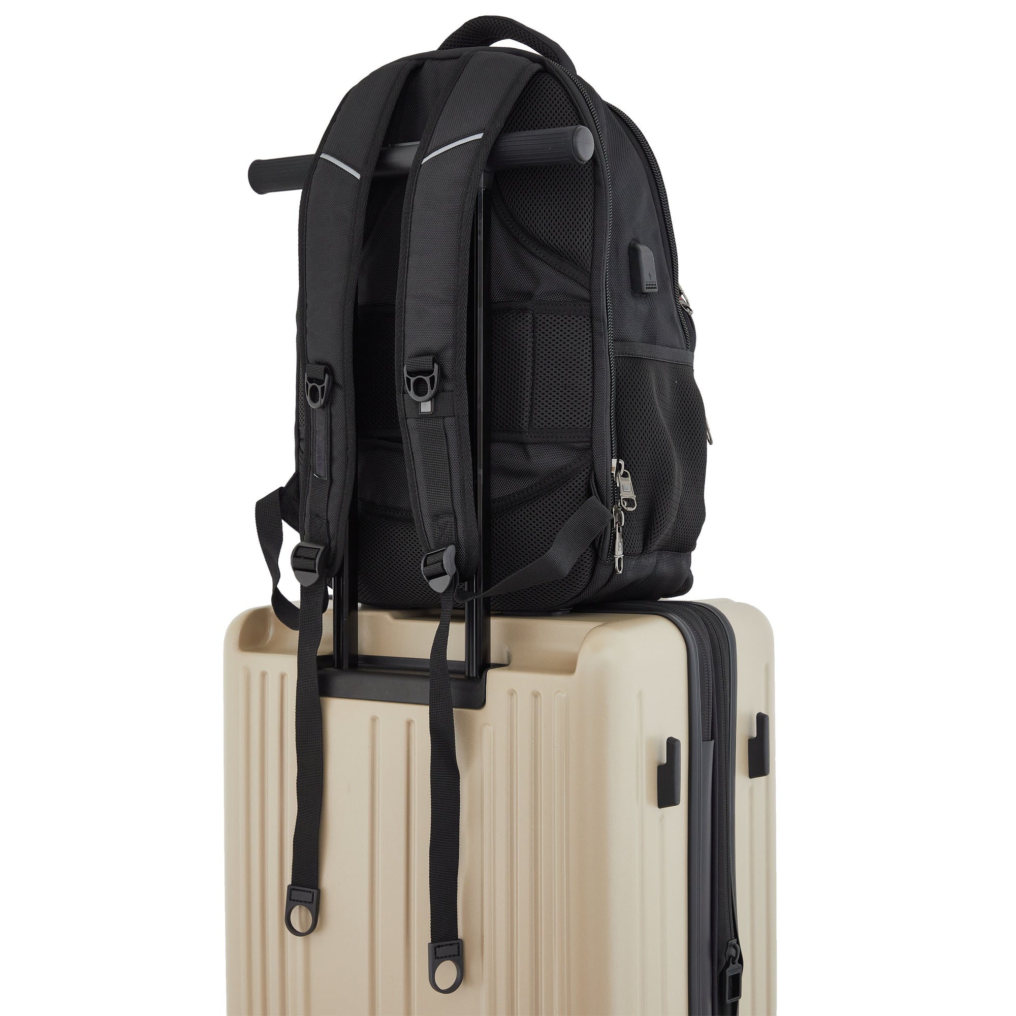 Scotch & Soda Eindhoven 3 Piece Wing-On Expandable Luggage Set