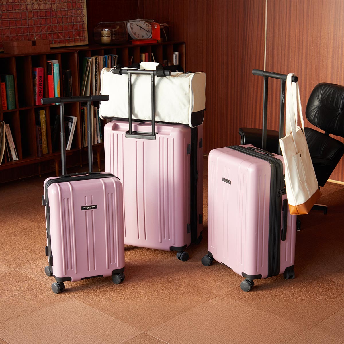 Scotch & Soda Eindhoven 3-Piece Wing-On™ Hardside Luggage Set