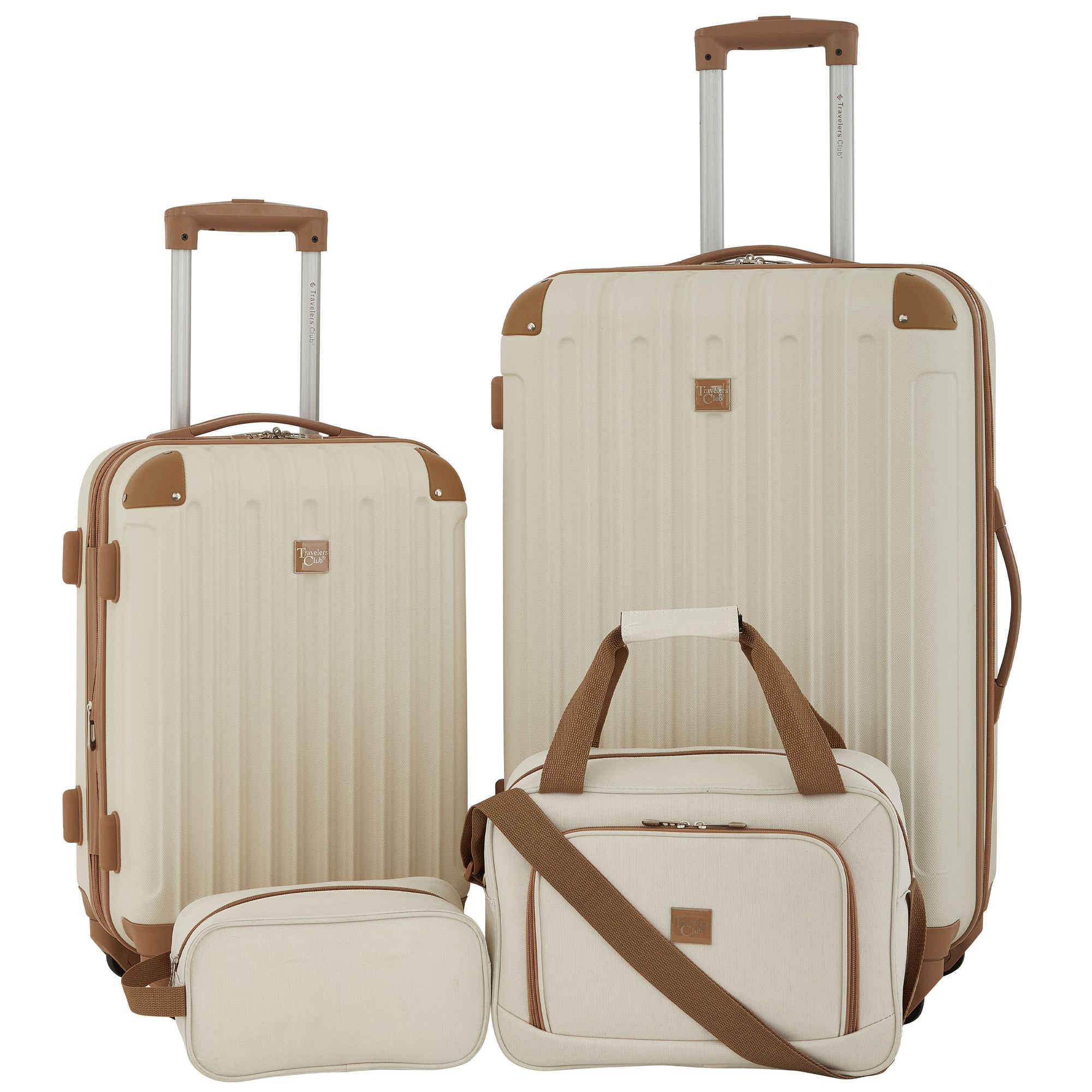 Travelers Club 4 Piece Midtown Hardside Luggage Set