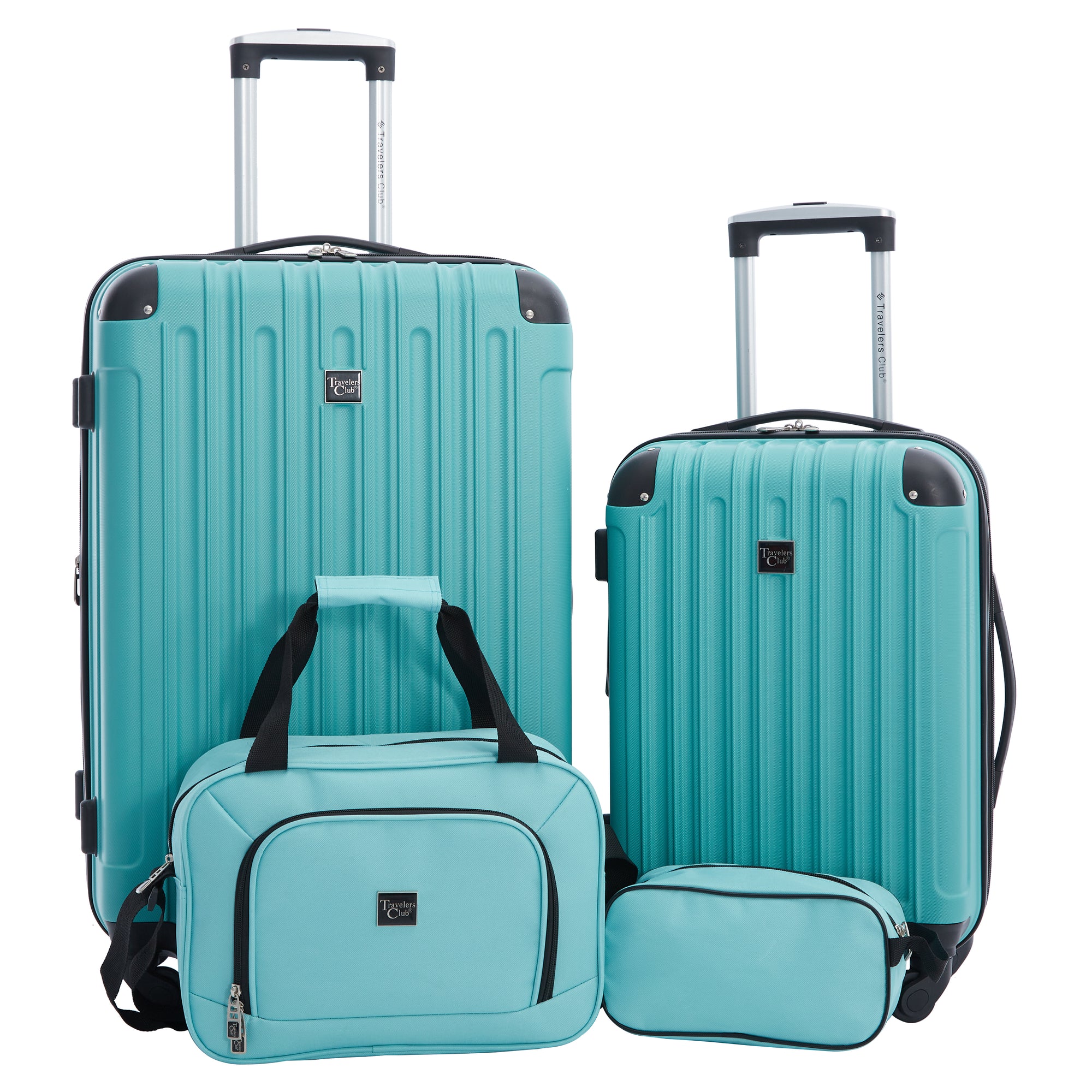 Travelers Club 4 Piece Midtown Hardside Luggage Set