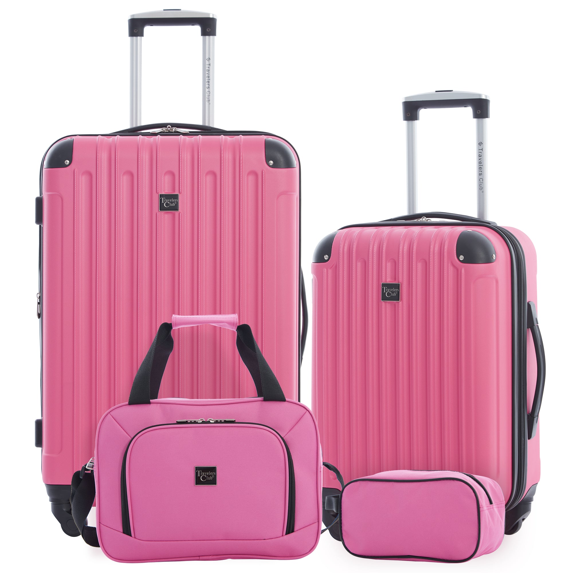Travelers Club 4 Piece Midtown Hardside Luggage Set