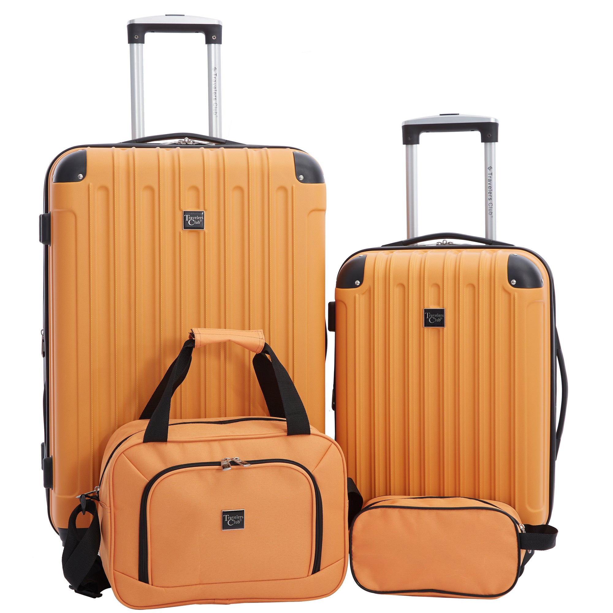 Travelers Club 4 Piece Midtown Hardside Luggage Set