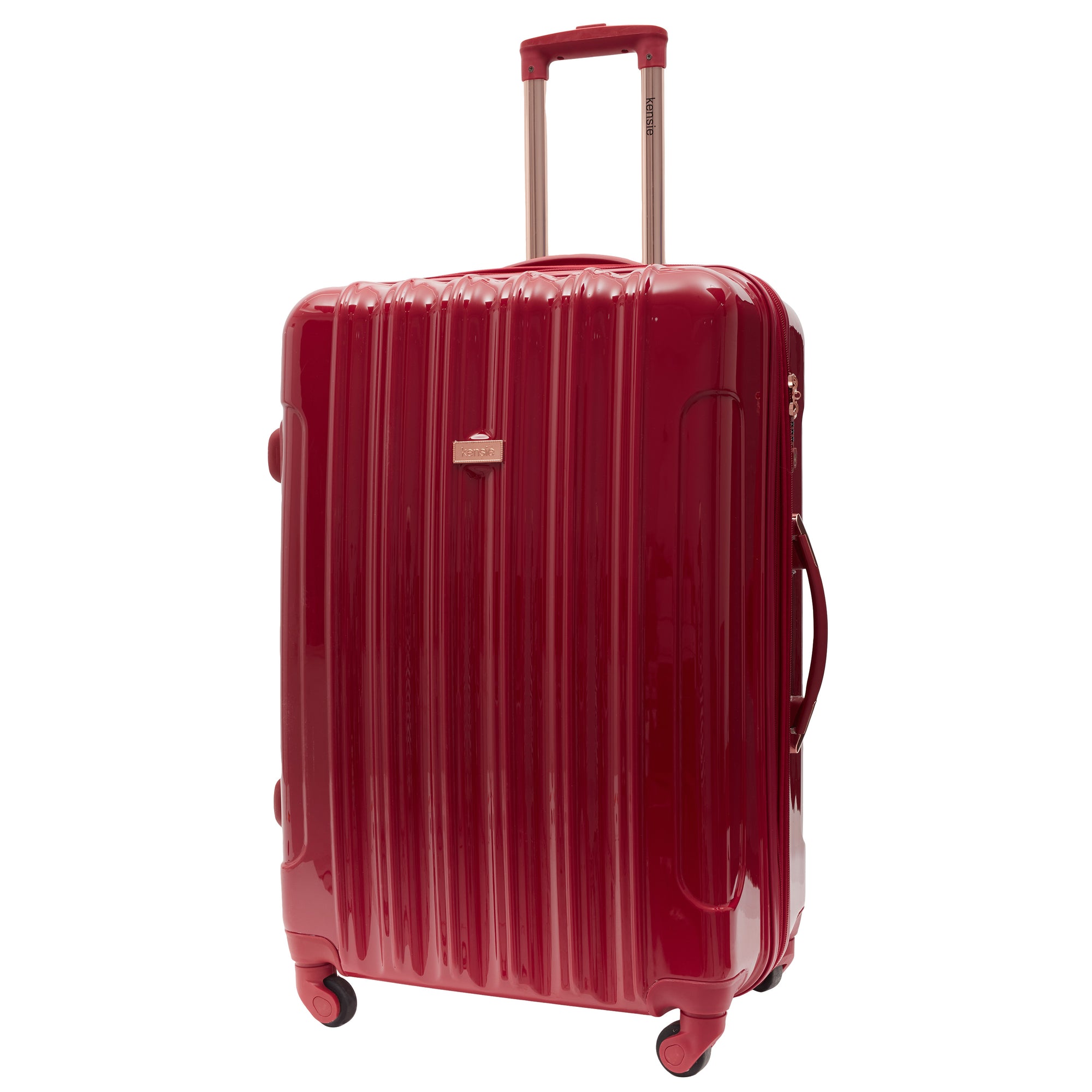 kensie Women's Alma Luggage, 3 Piece Set (28"/24"/20") or 20" Carry-On