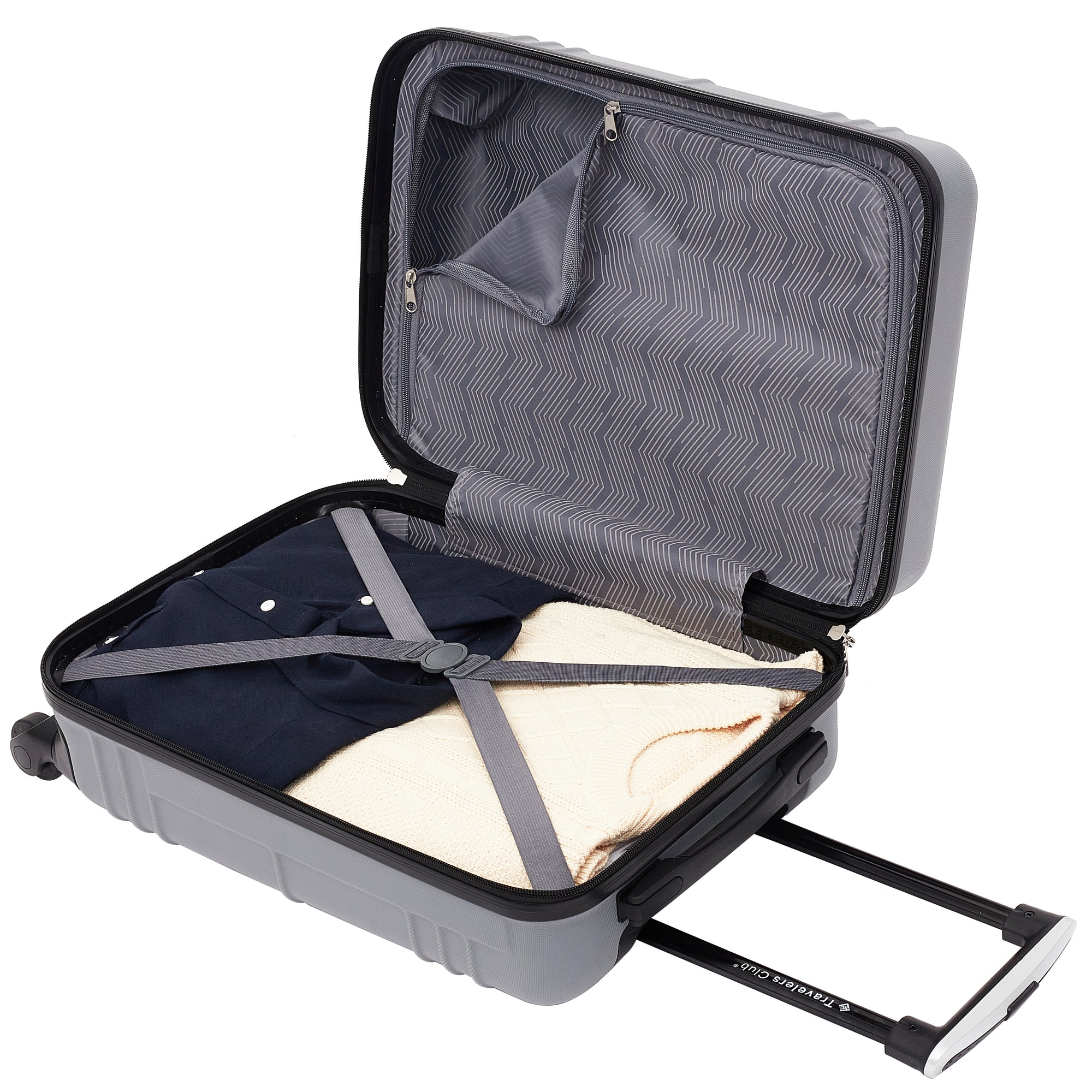 Travelers Club 22" Richmond Spinner Carry-On Luggage