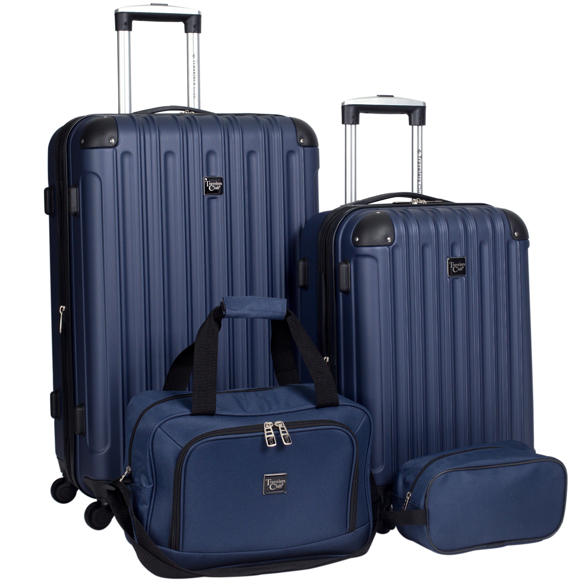 Travelers Club 4 Piece Midtown Hardside Luggage Set