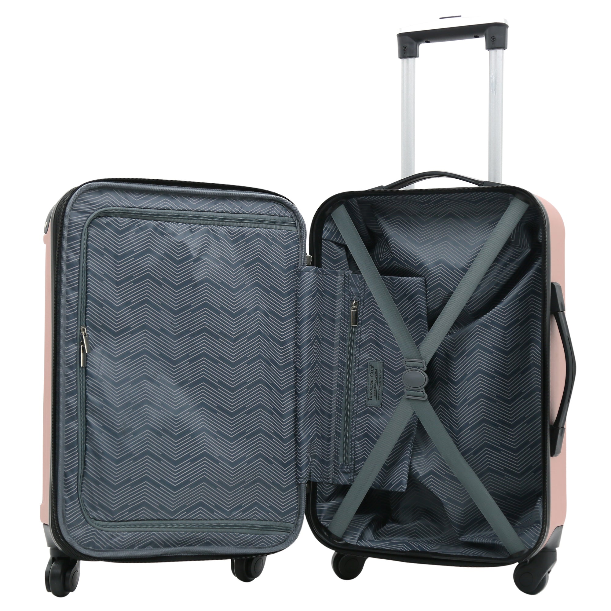 Travelers Club 4 Piece Midtown Hardside Luggage Set