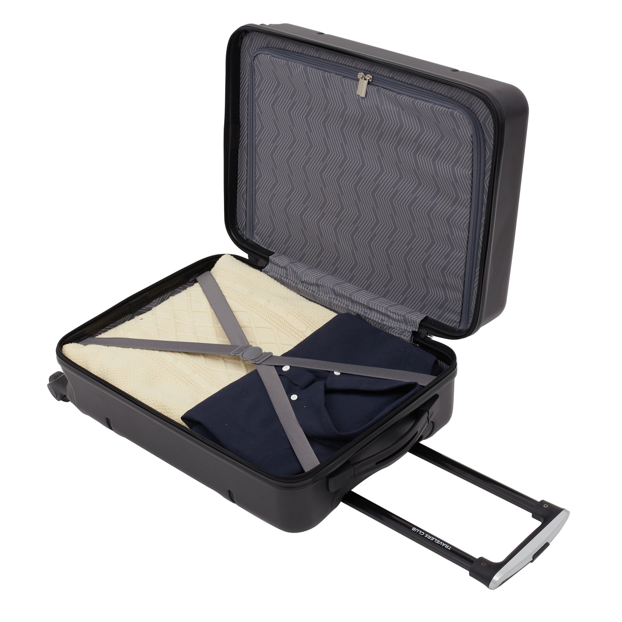 Travelers Club Skyline Spinner Carry-On Luggage