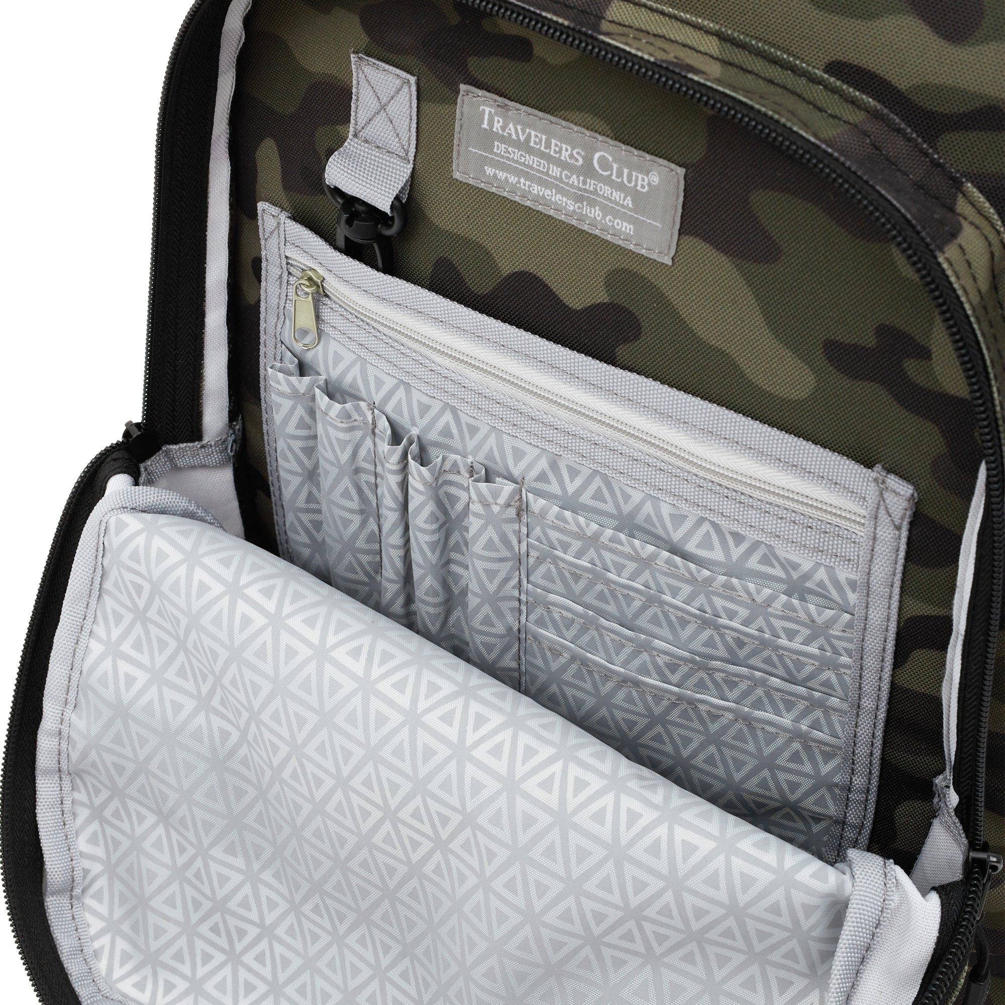 Travelers Club 20" Rolling Backpack with Laptop Compartment