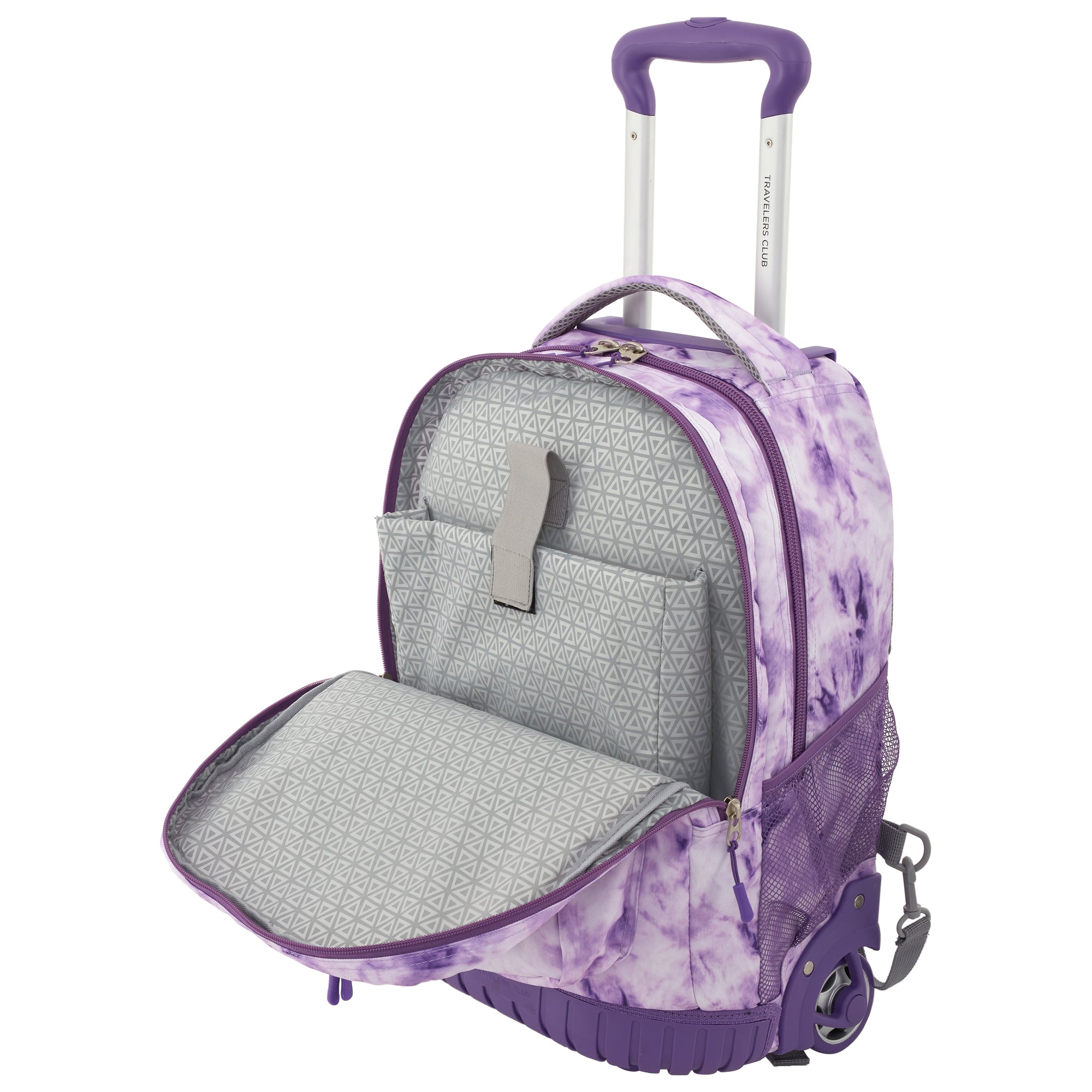 Travelers Club 20" Rolling Backpack with Laptop Compartment