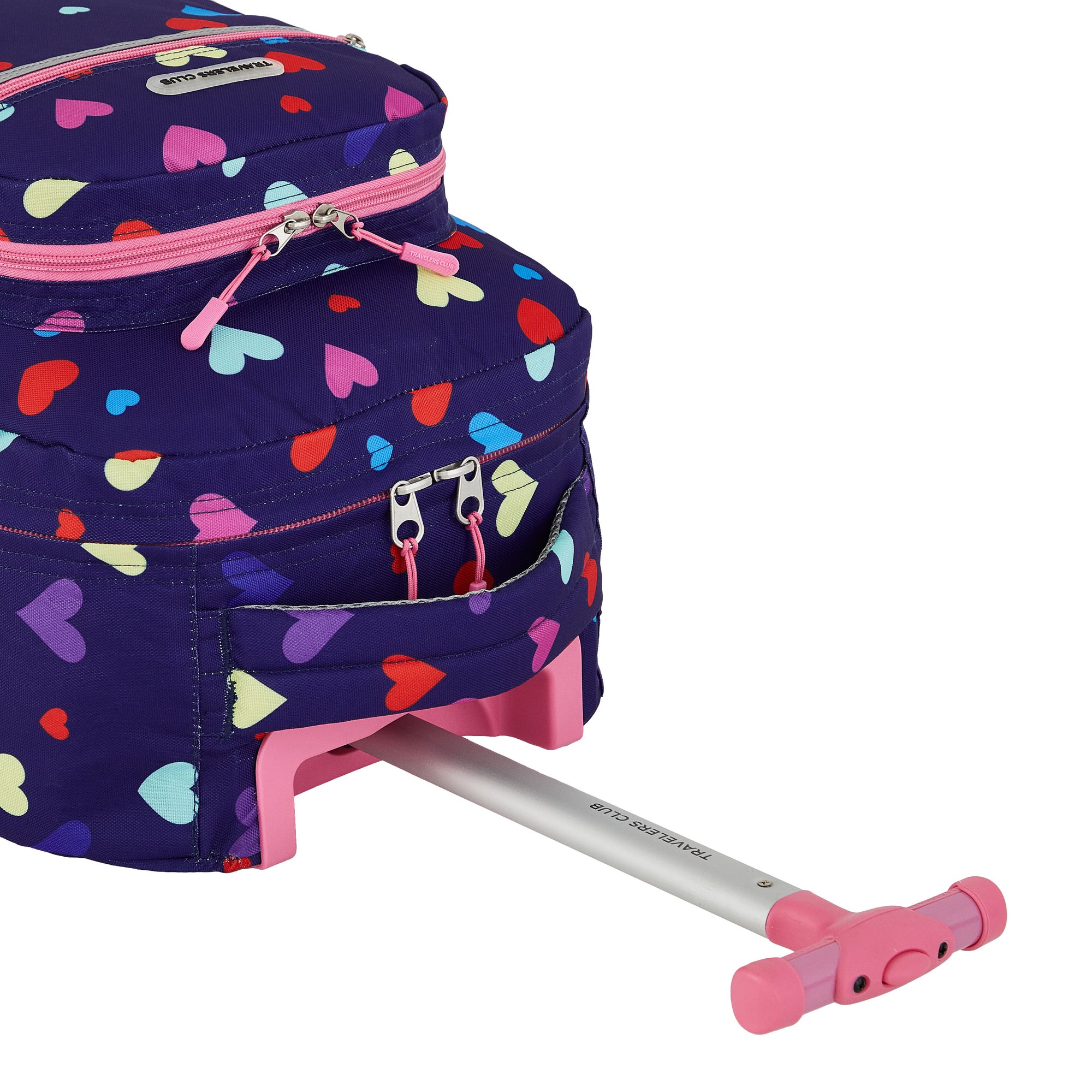 Travelers Club 4 Piece Rolling Backpack and Accessories Set