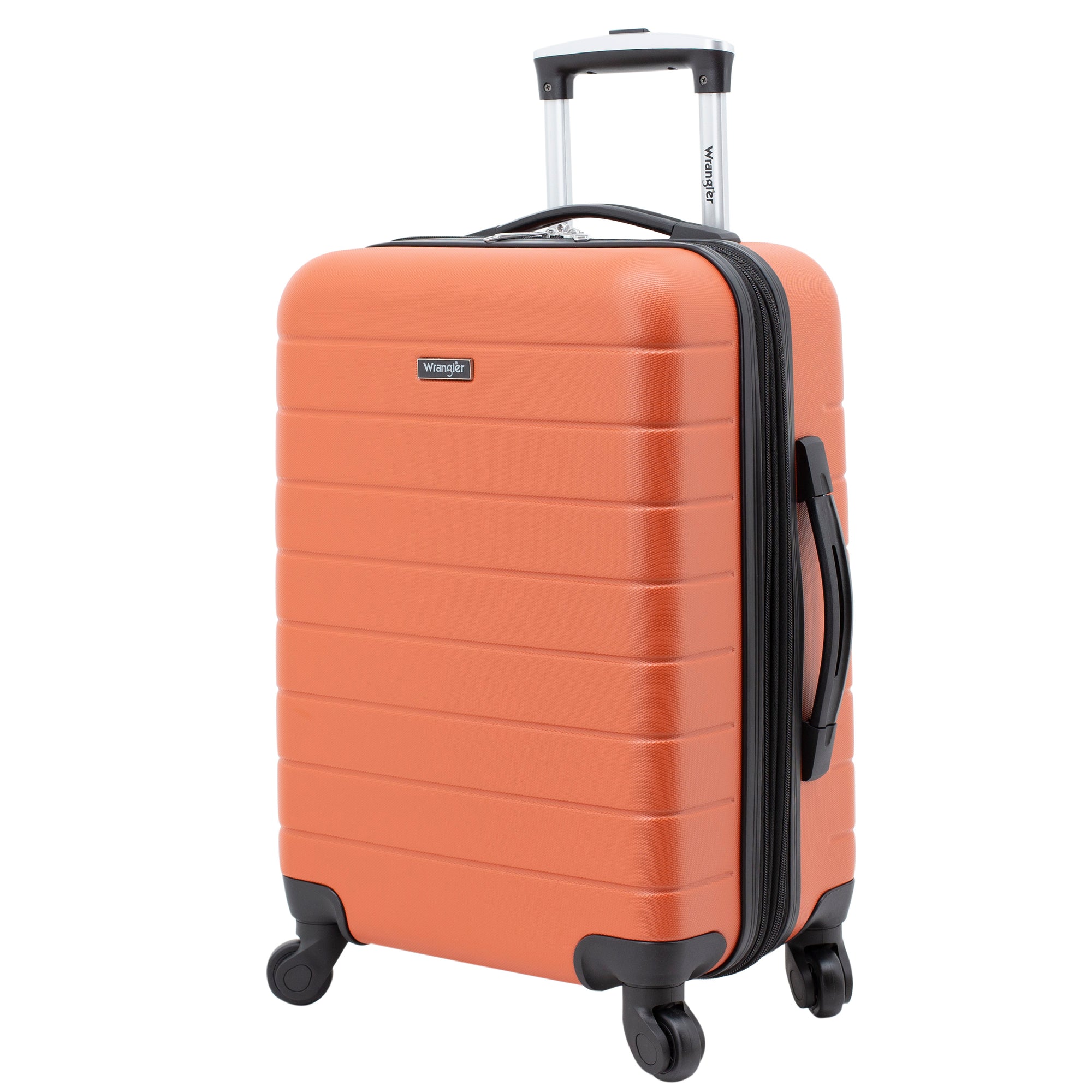 Wrangler Smart Luggage Set with Cup Holder and USB Port