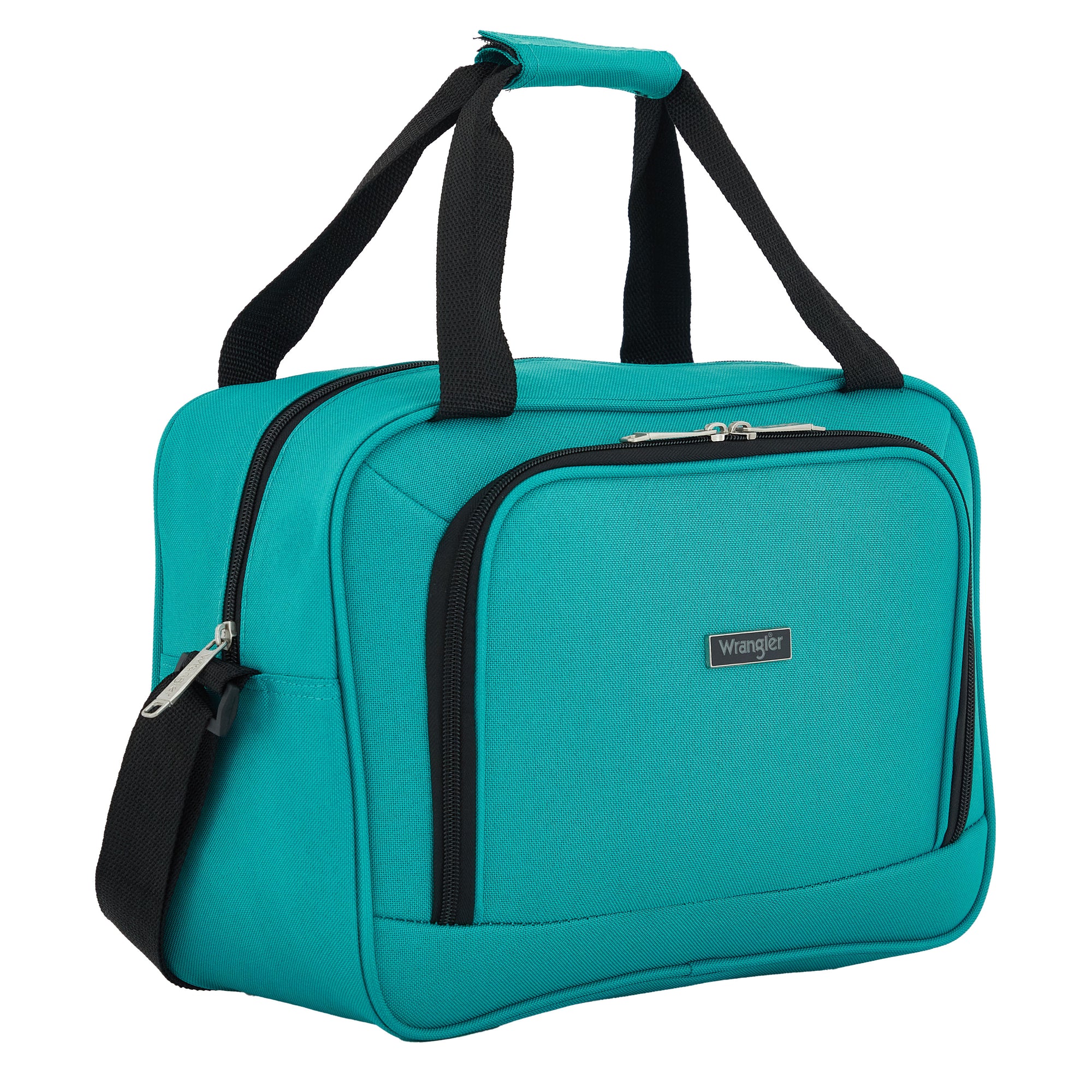 Wrangler Smart Luggage Set with Cup Holder and USB Port