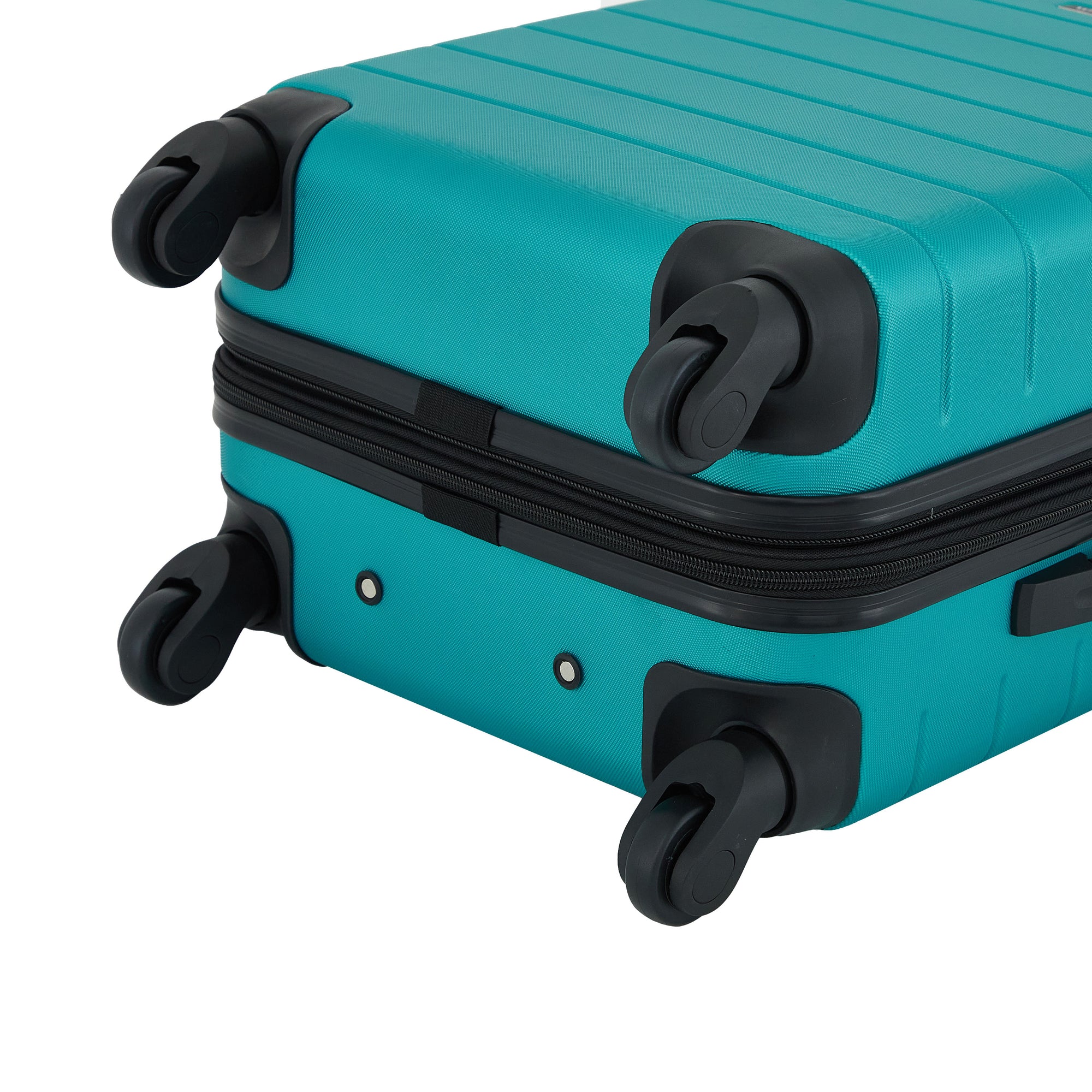 Wrangler Smart Luggage Set with Cup Holder and USB Port