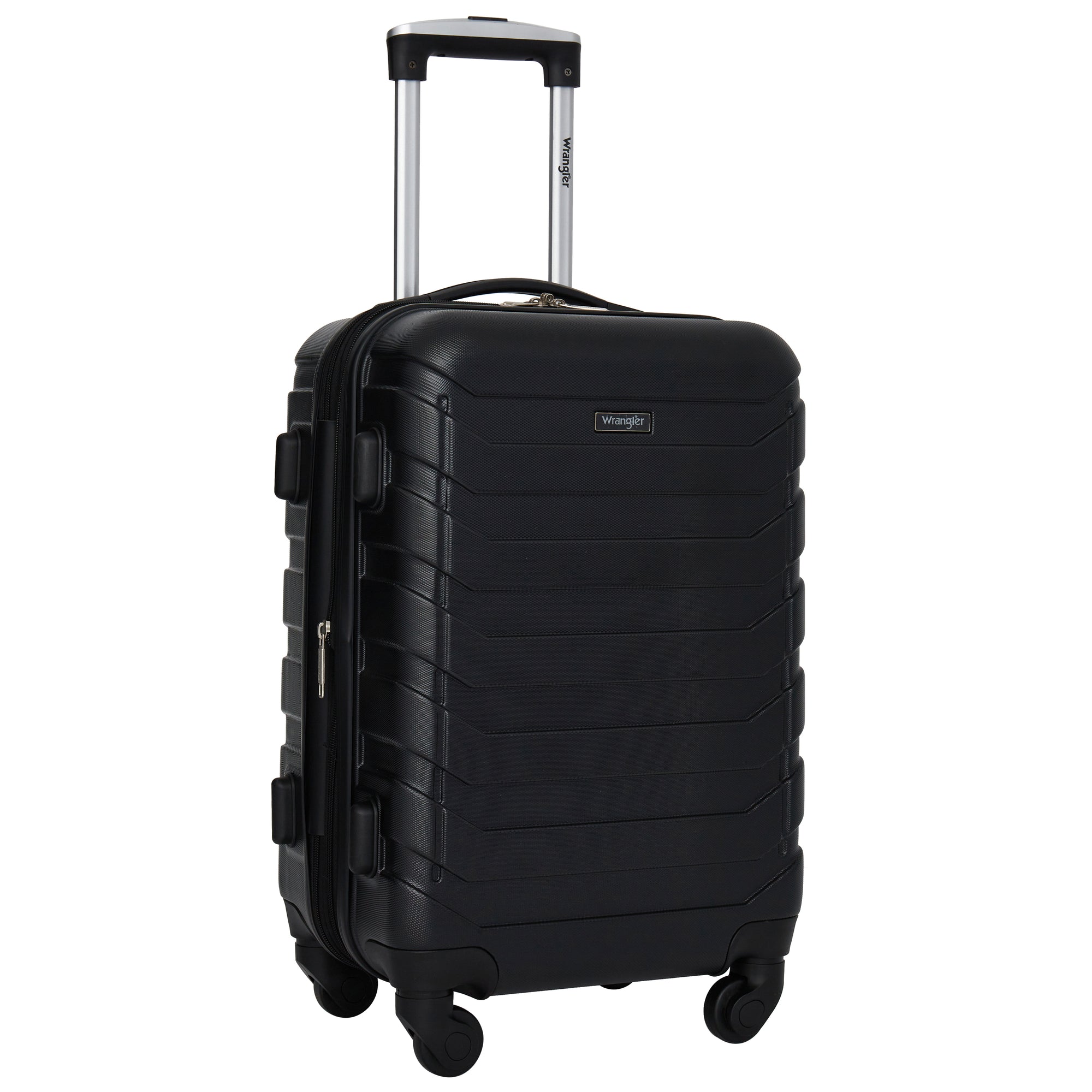 Wrangler Miami Luggage and Packing Cubes 4 Piece Set