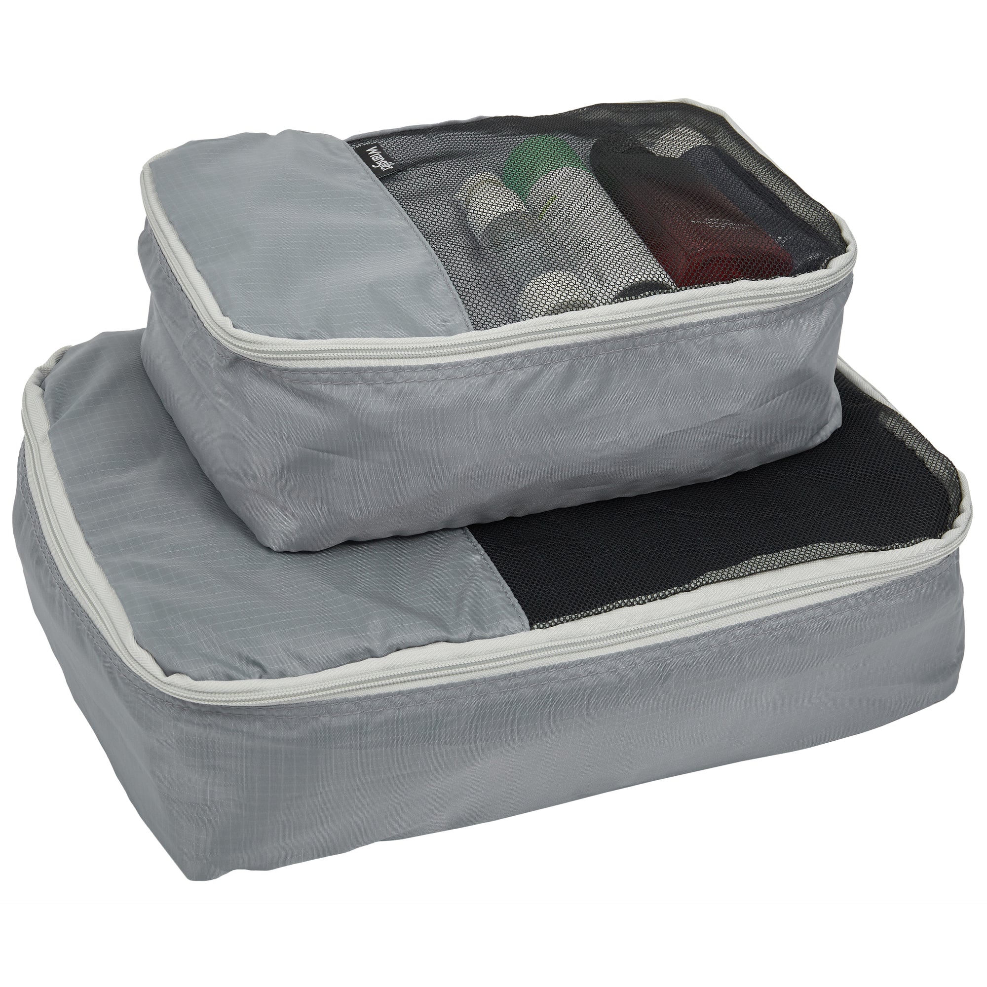 Wrangler Miami Luggage and Packing Cubes 4 Piece Set