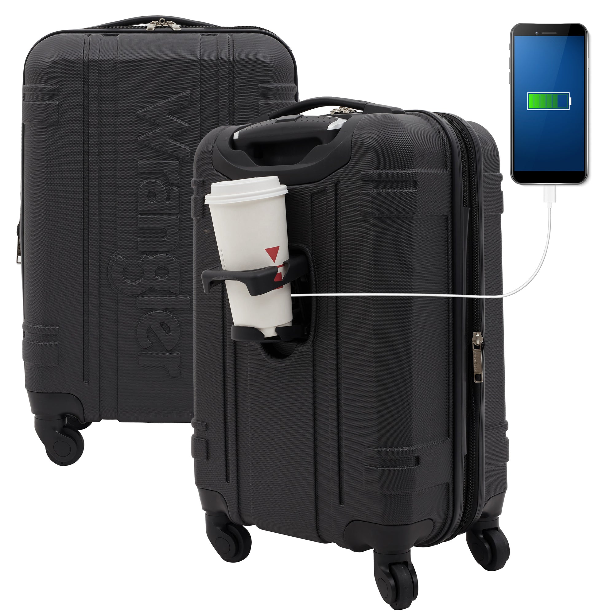 Wrangler 20" Astral Hardside Carry-On Luggage