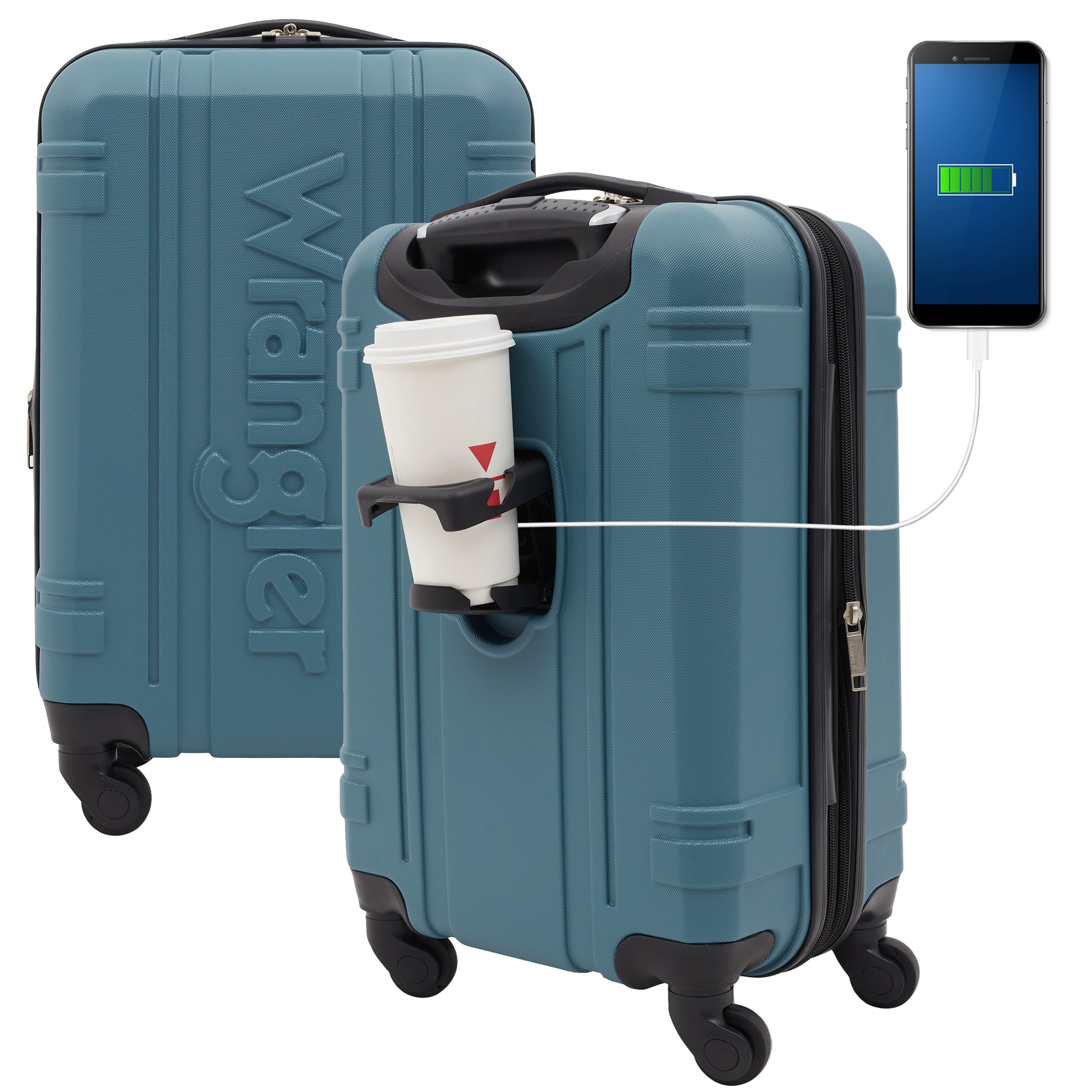 Wrangler 20" Astral Hardside Carry-On Luggage