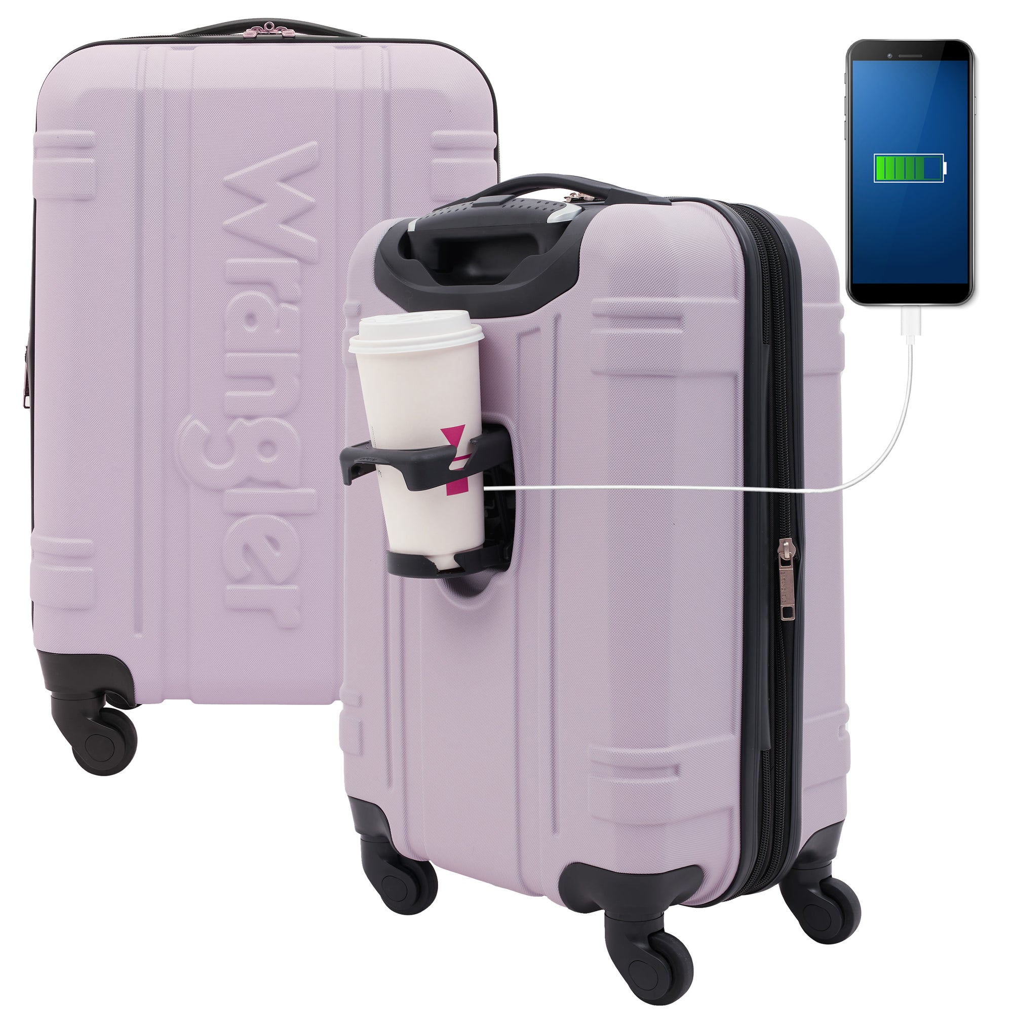 Wrangler 20" Astral Hardside Carry-On Luggage