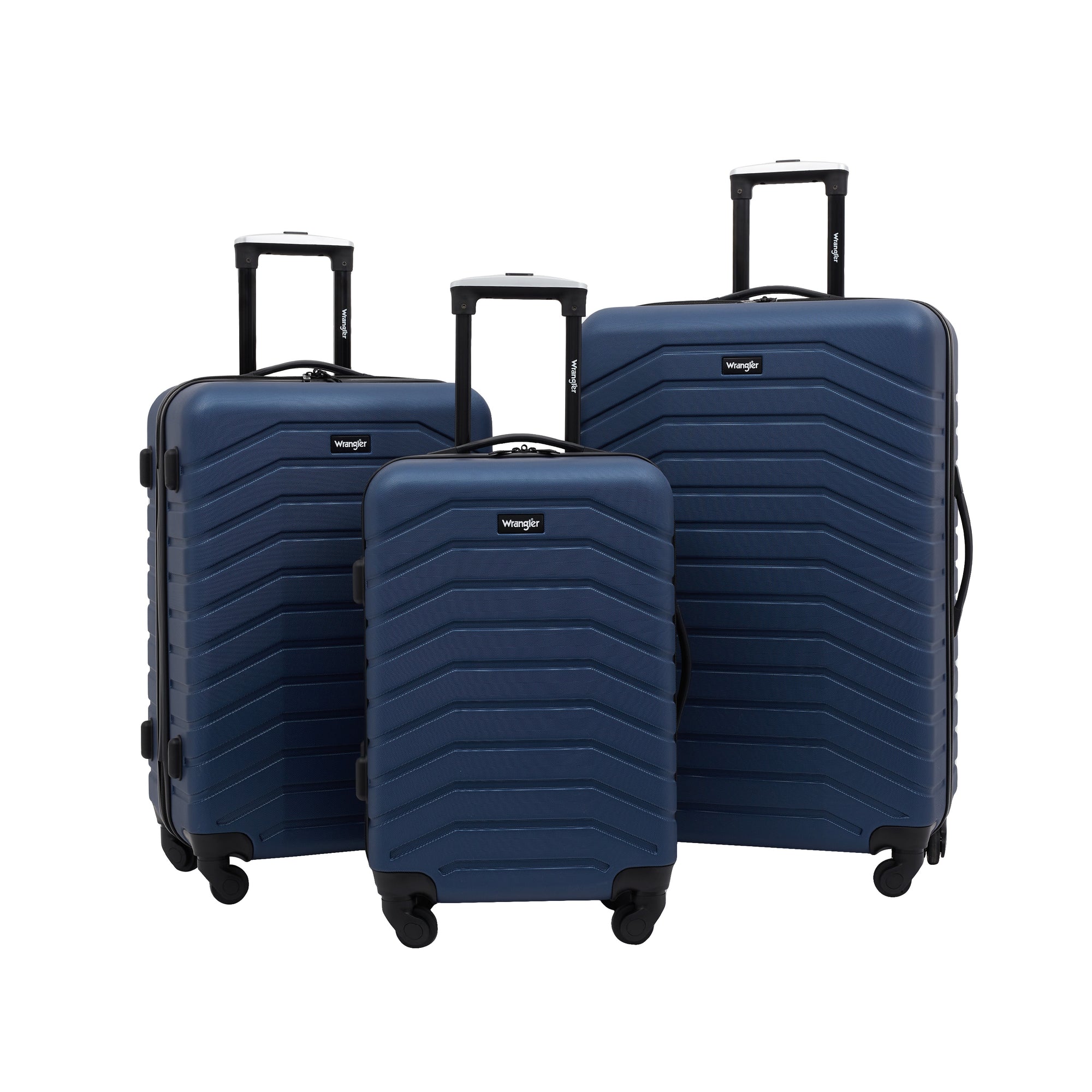 Wrangler Tahoe 3 Piece Spinner Luggage Set
