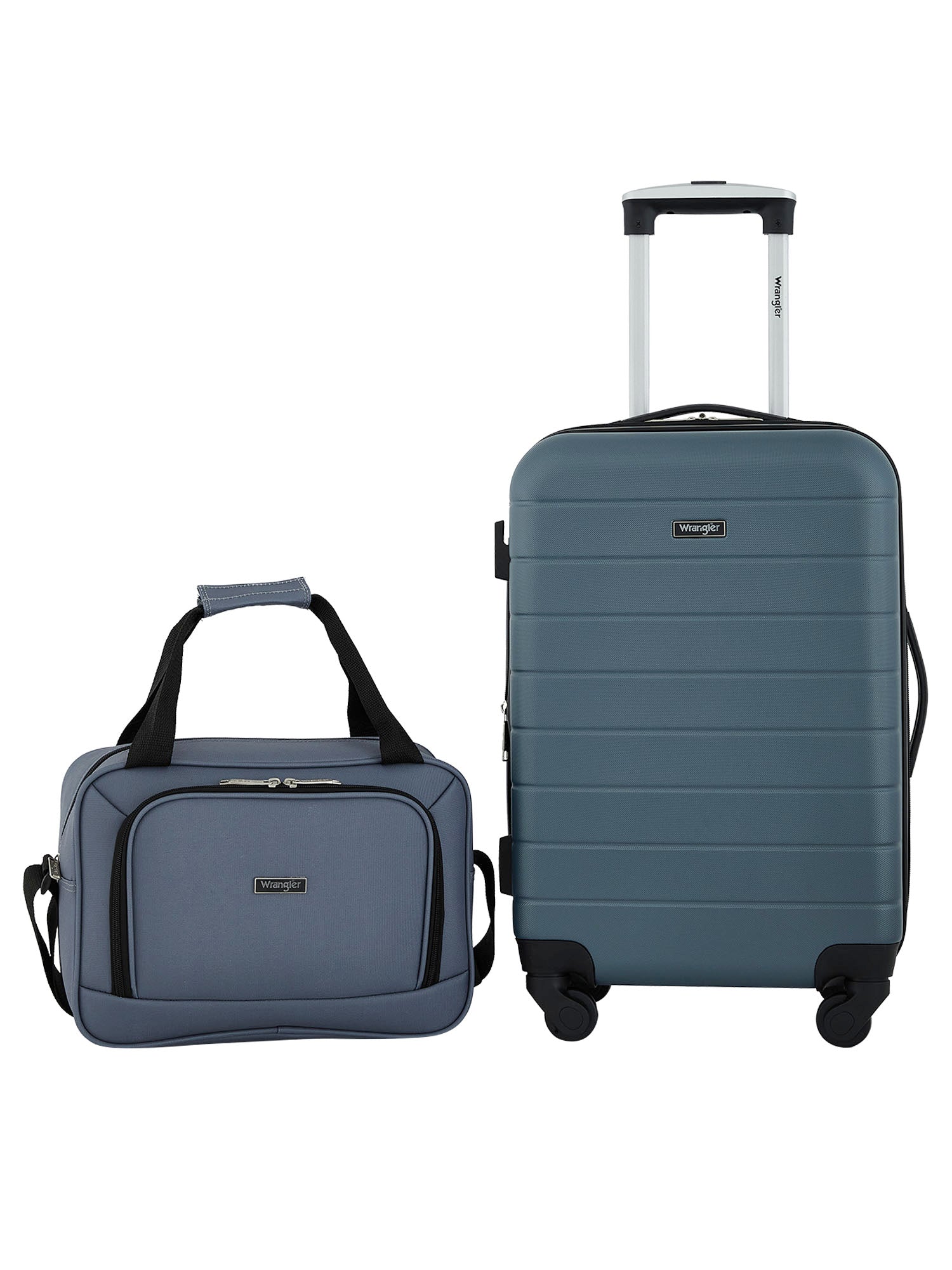 Wrangler 2-Piece Expandable Rolling Carry-On Set