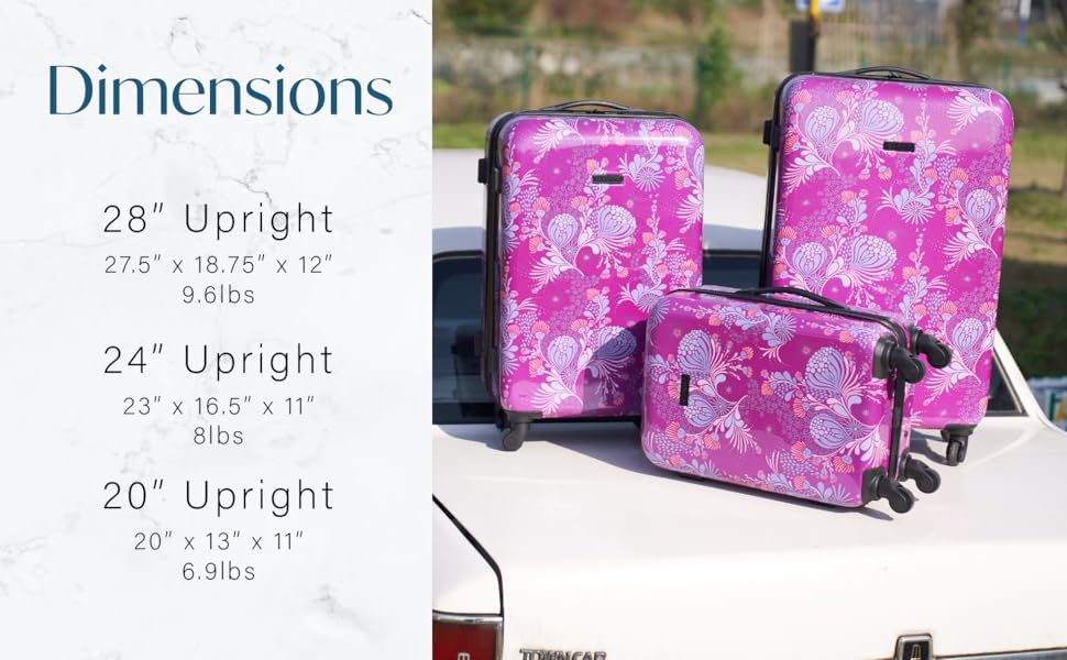 Bella Caronia Voguish Luggage Set